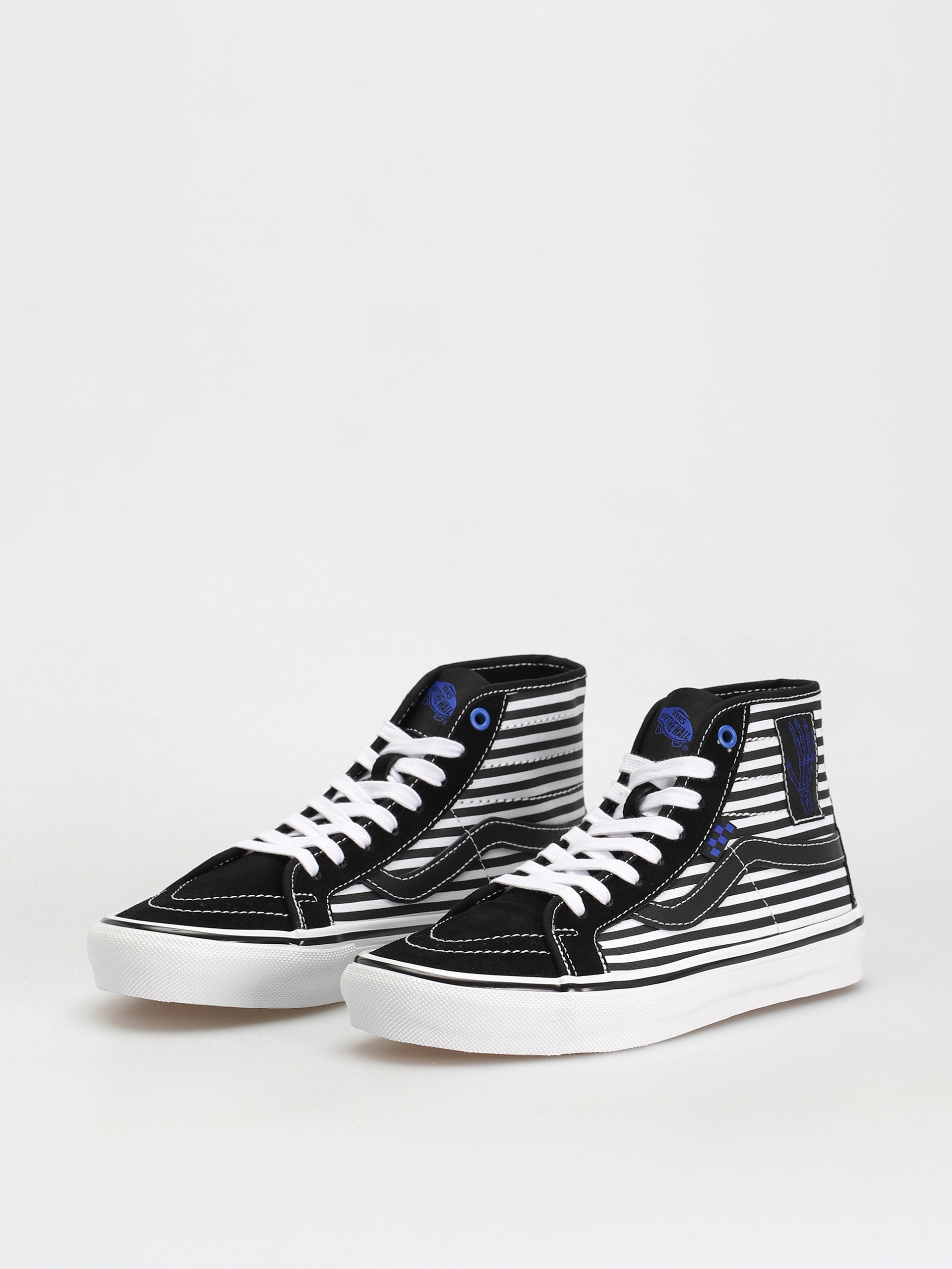 Topánky Vans Skate Sk8 Hi Decon (breana geering black/white)