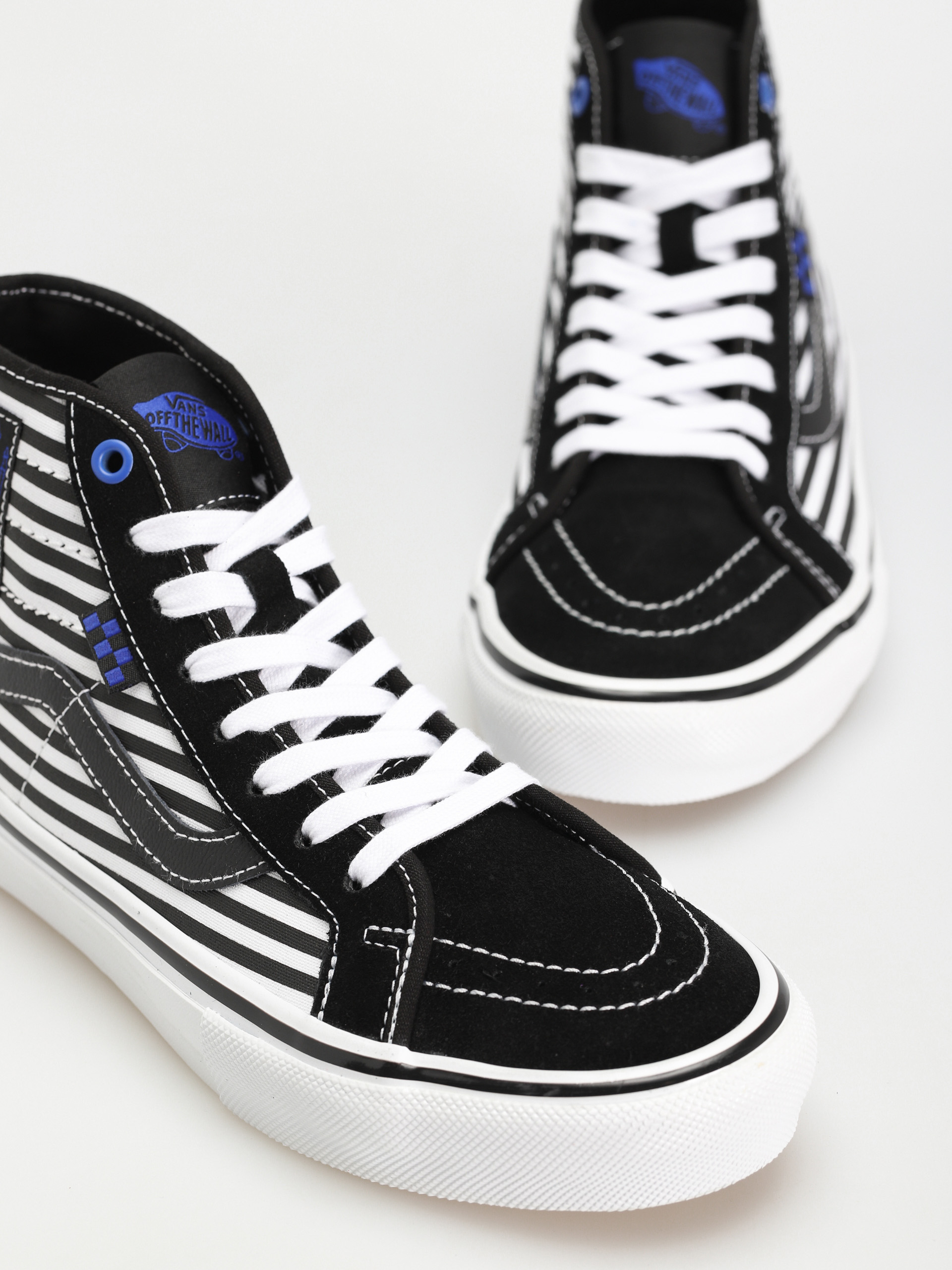 Topánky Vans Skate Sk8 Hi Decon (breana geering black/white)