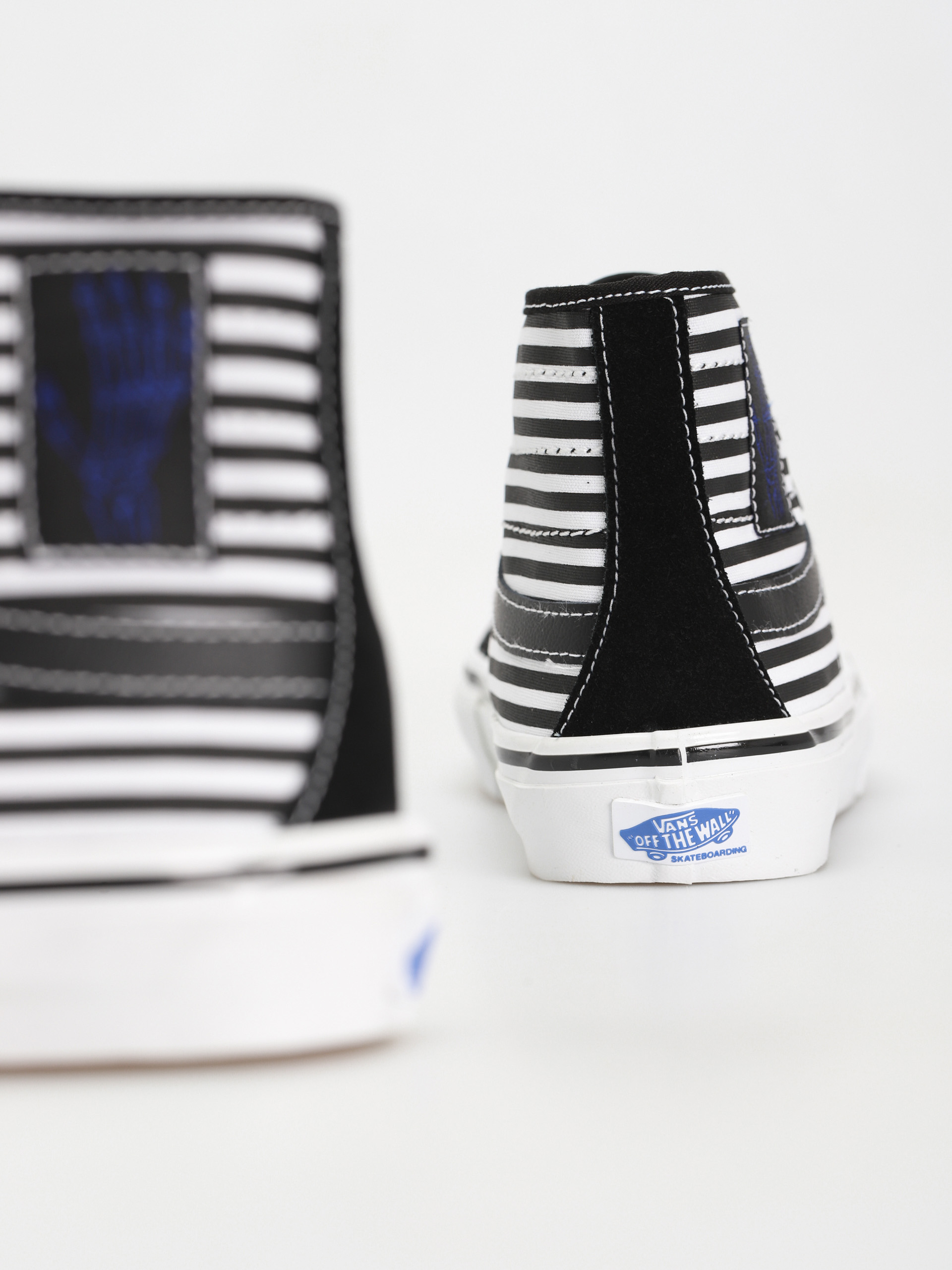 Topánky Vans Skate Sk8 Hi Decon (breana geering black/white)