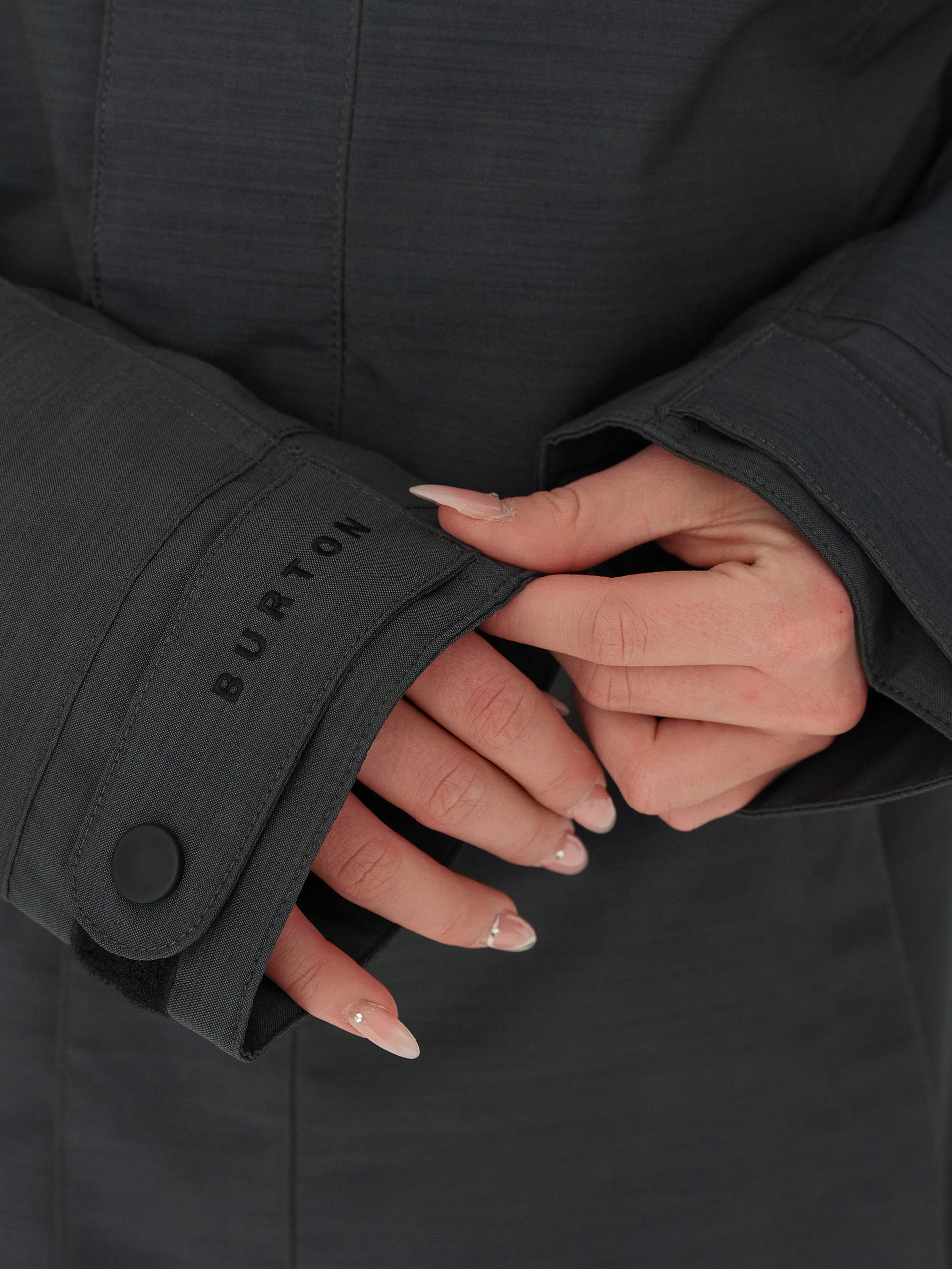 Dámska Snowboardová bunda Burton Jet Set (true black heather)