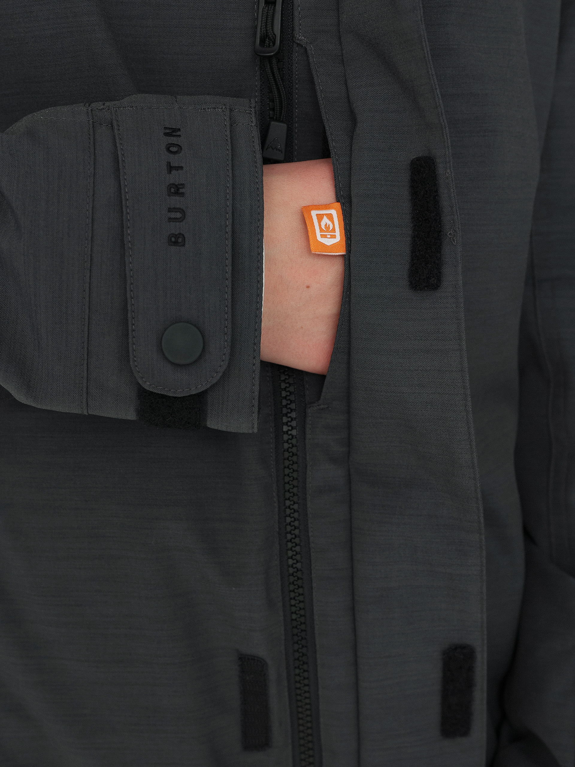 Dámska Snowboardová bunda Burton Jet Set (true black heather)