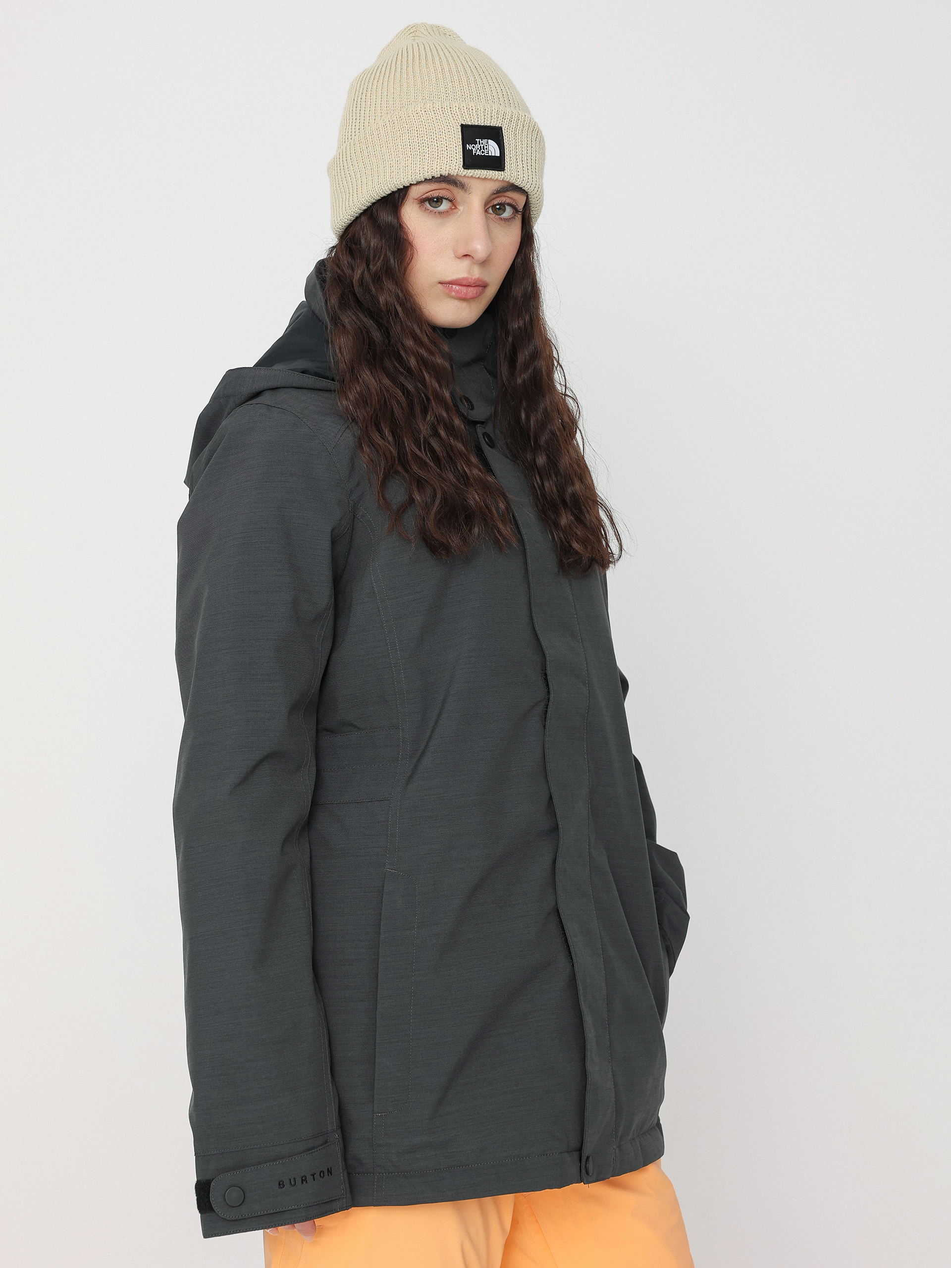 Dámska Snowboardová bunda Burton Jet Set (true black heather)