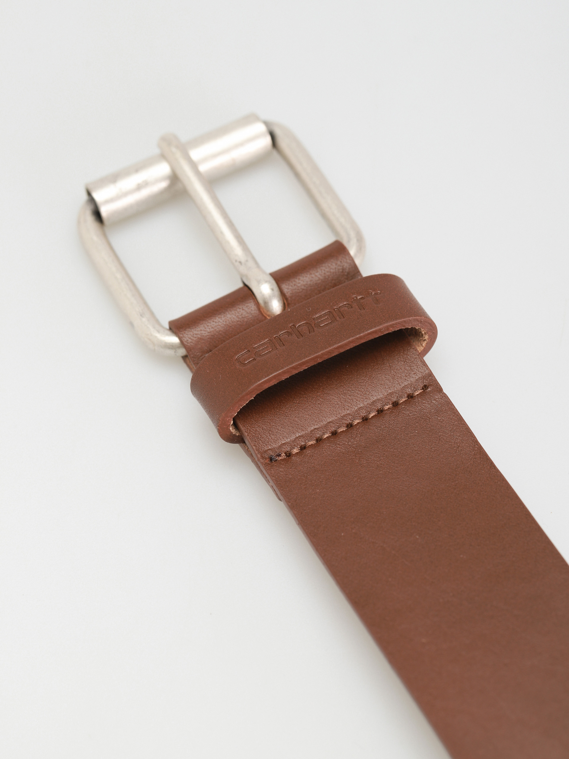 Opasok Carhartt WIP Script (cognac/silver)