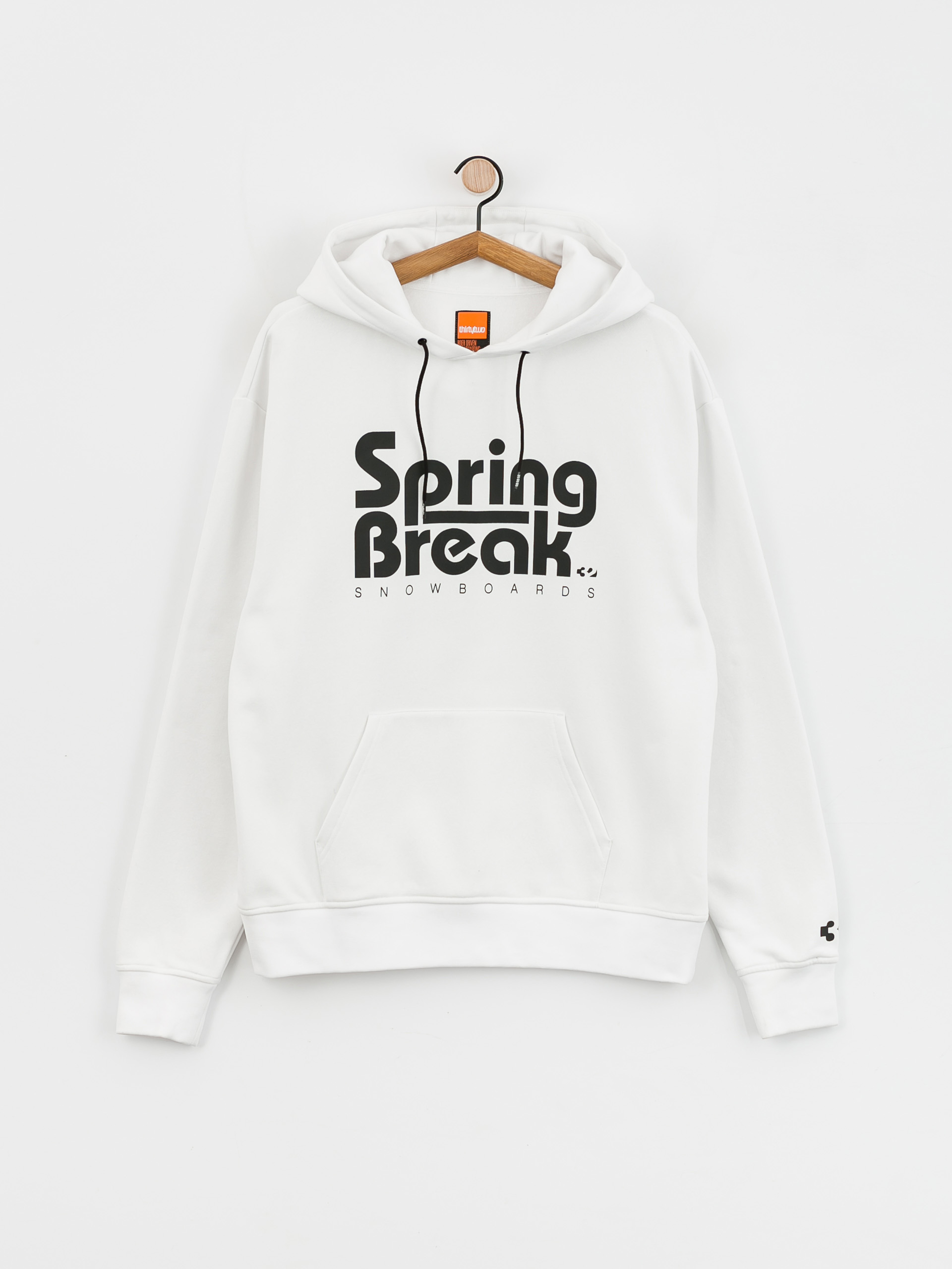 Mikina s kapucňou ThirtyTwo Spring Break HD (white)