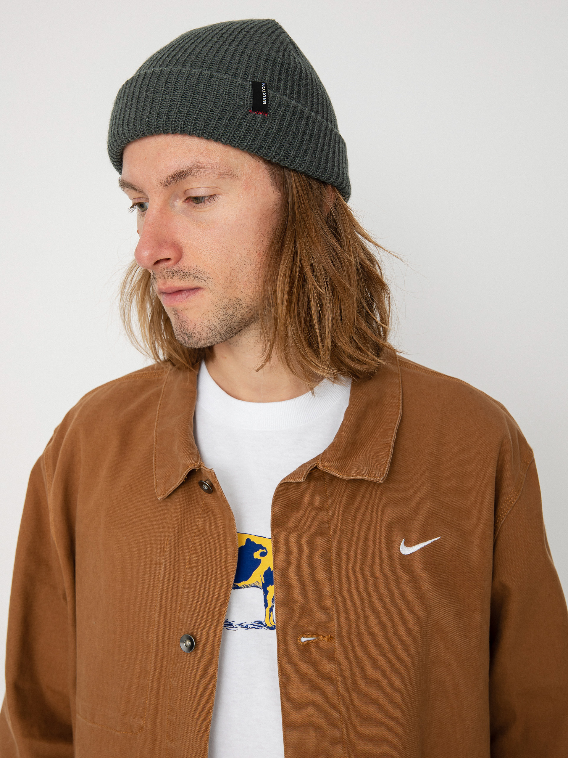 Bunda Nike SB NL Chore Coat (ale brown/white)