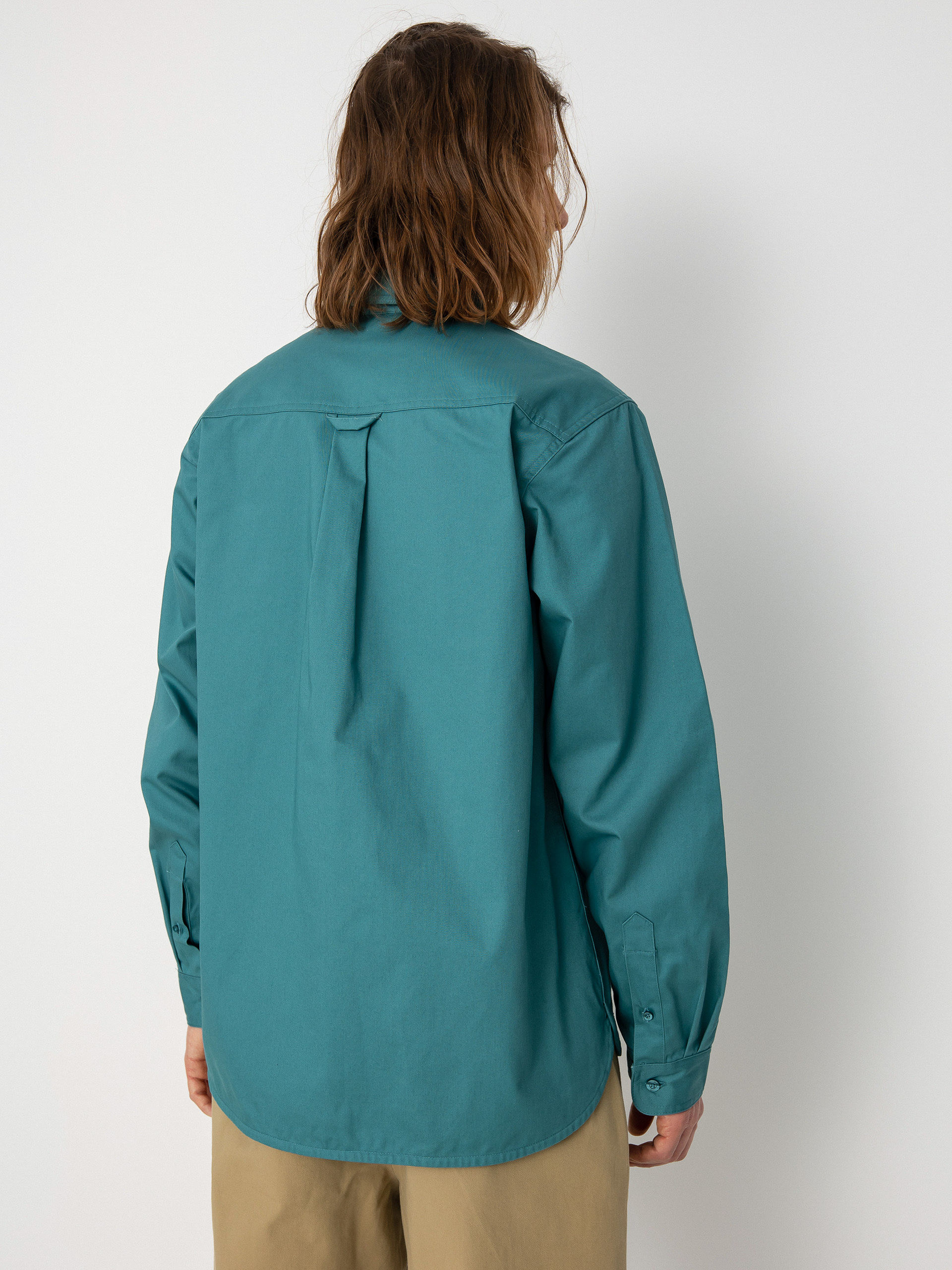 Košeľa Nike SB Tanglin Wvn (mineral teal)