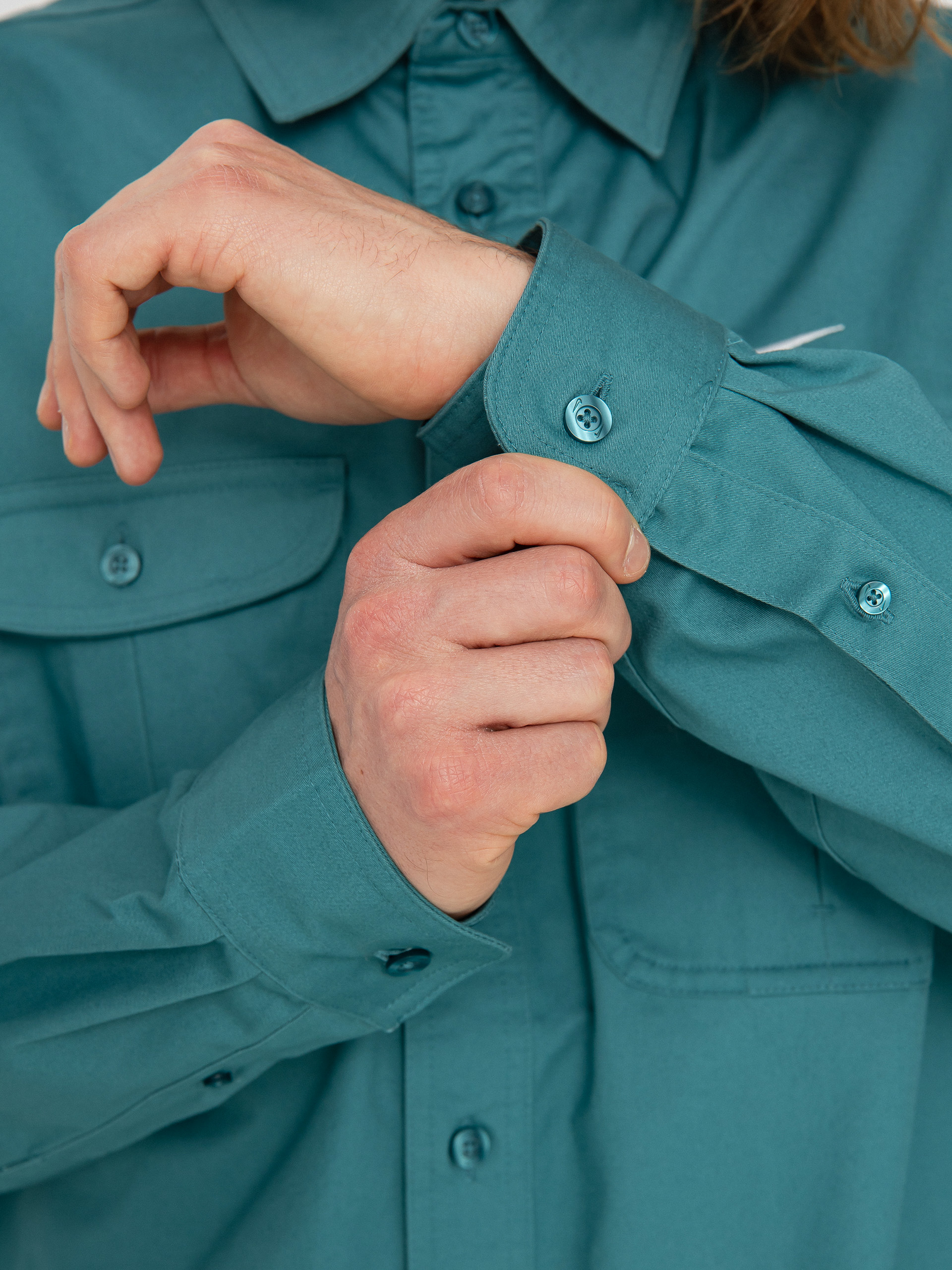 Košeľa Nike SB Tanglin Wvn (mineral teal)