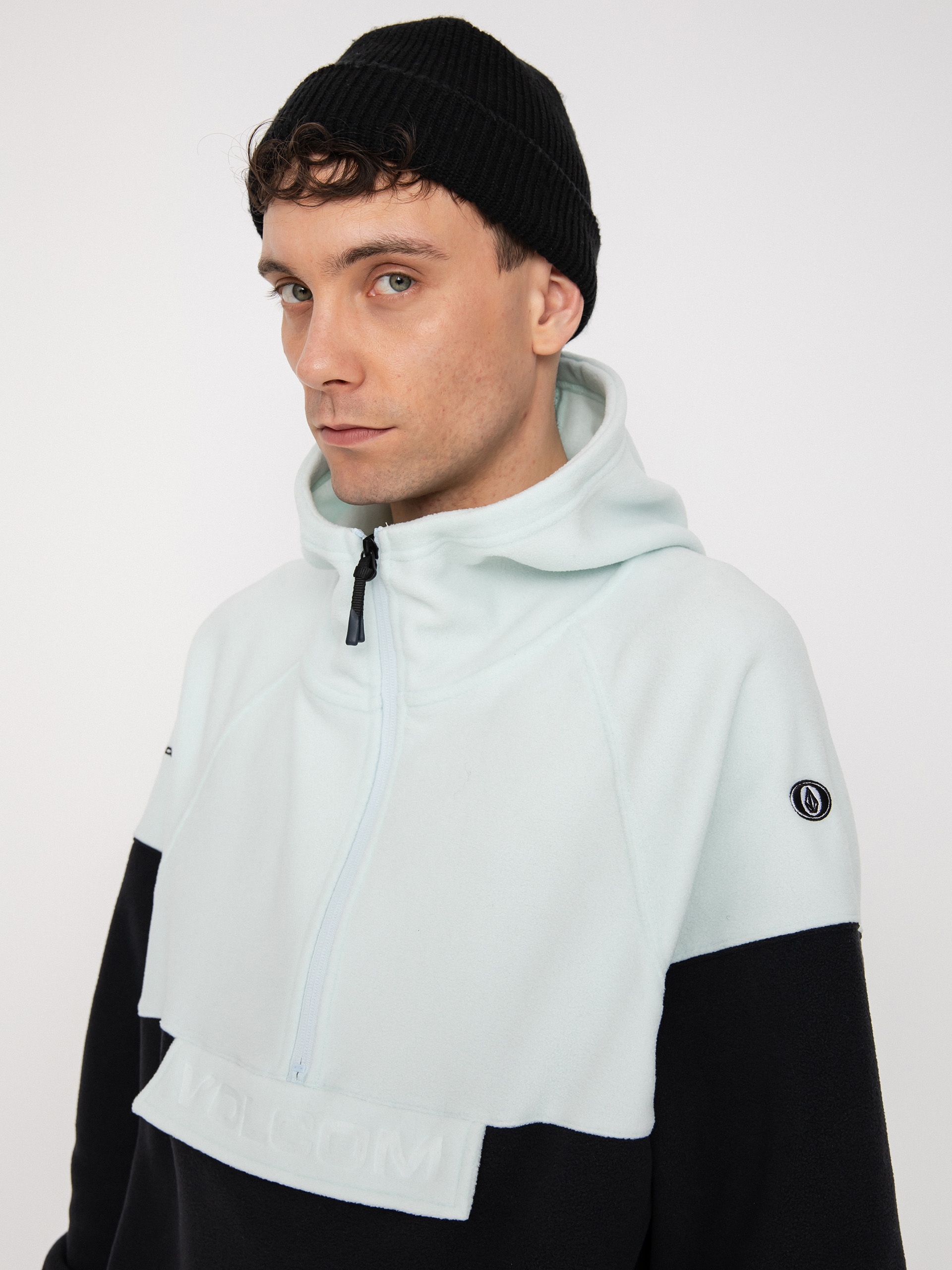 Pánska Termomikina Volcom V Science 1/2 Zip HD (sky)