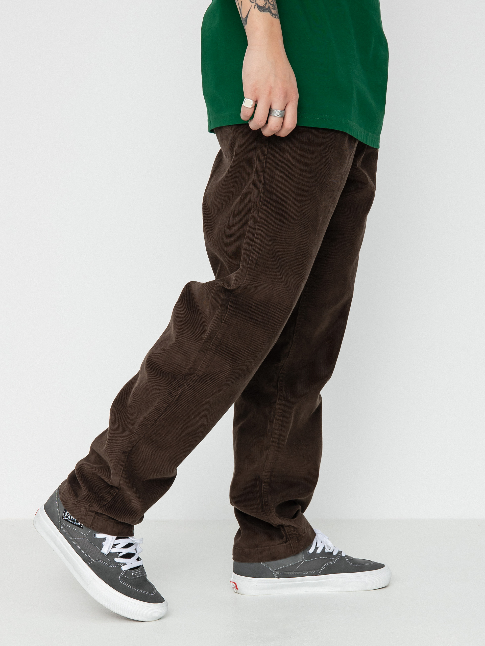 Nohavice Vans Authentic Chino Cord (black)