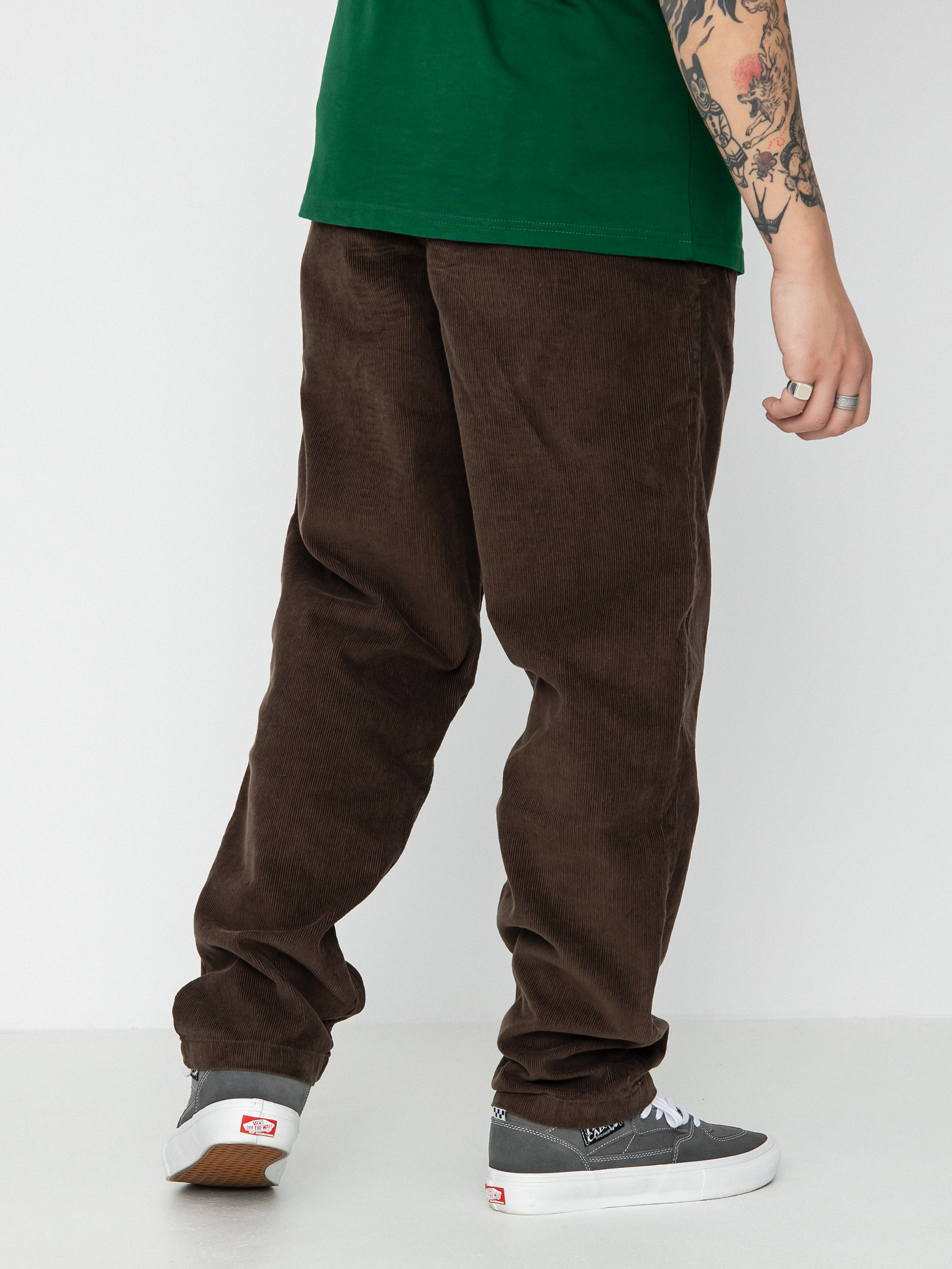 Nohavice Vans Authentic Chino Cord (black)