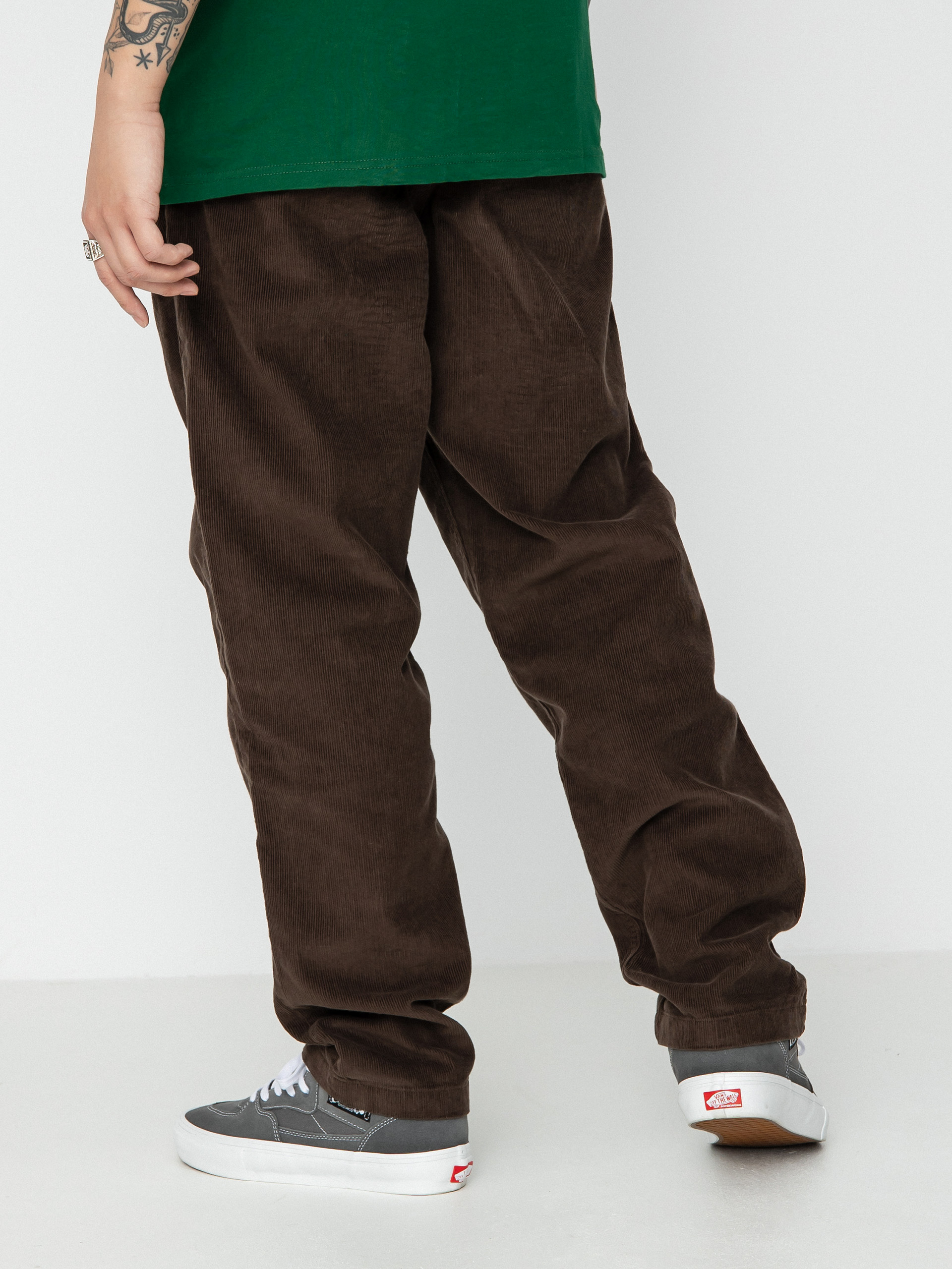 Nohavice Vans Authentic Chino Cord (black)