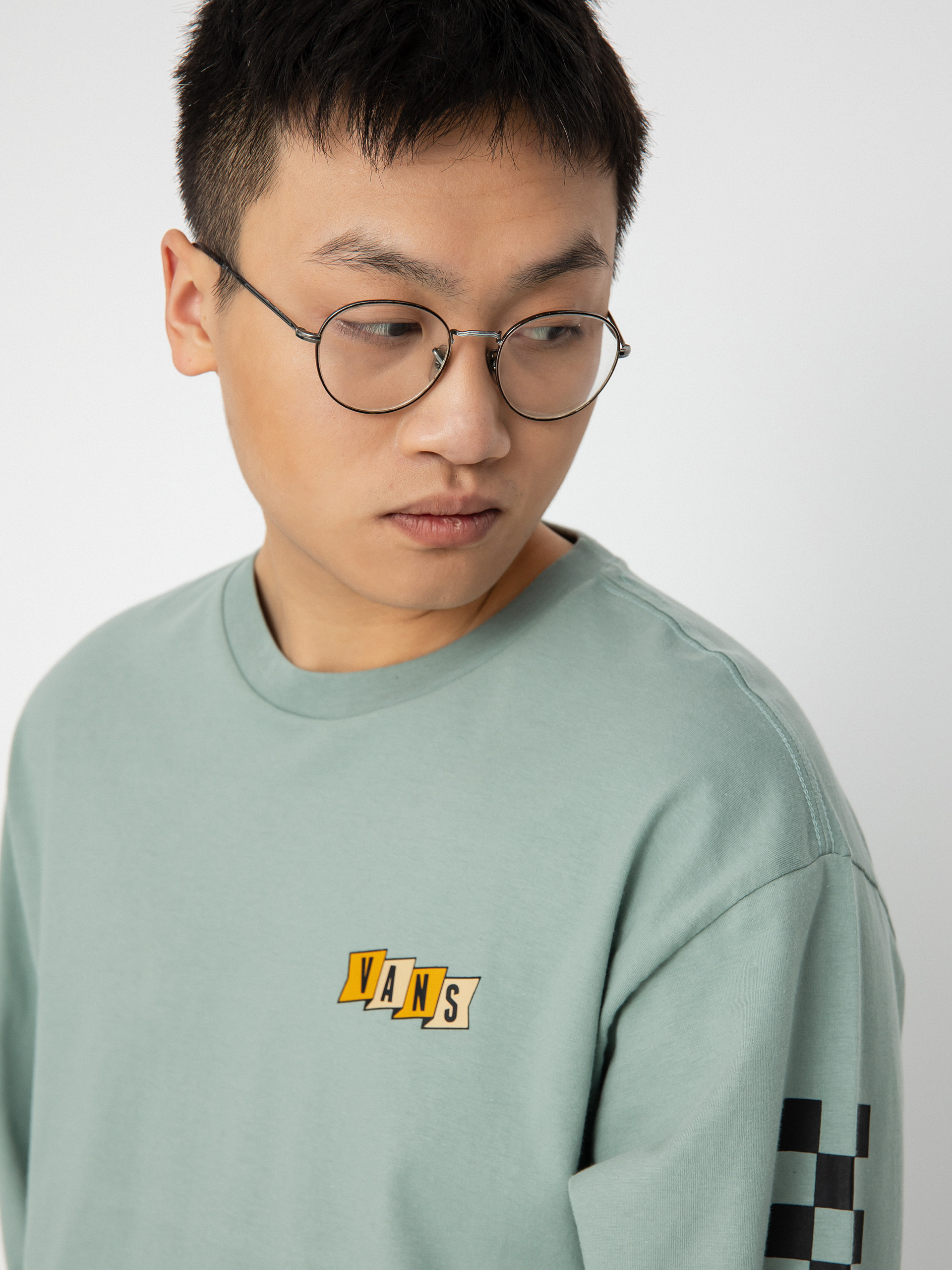 Triko Vans Banner Logo (chinois green)