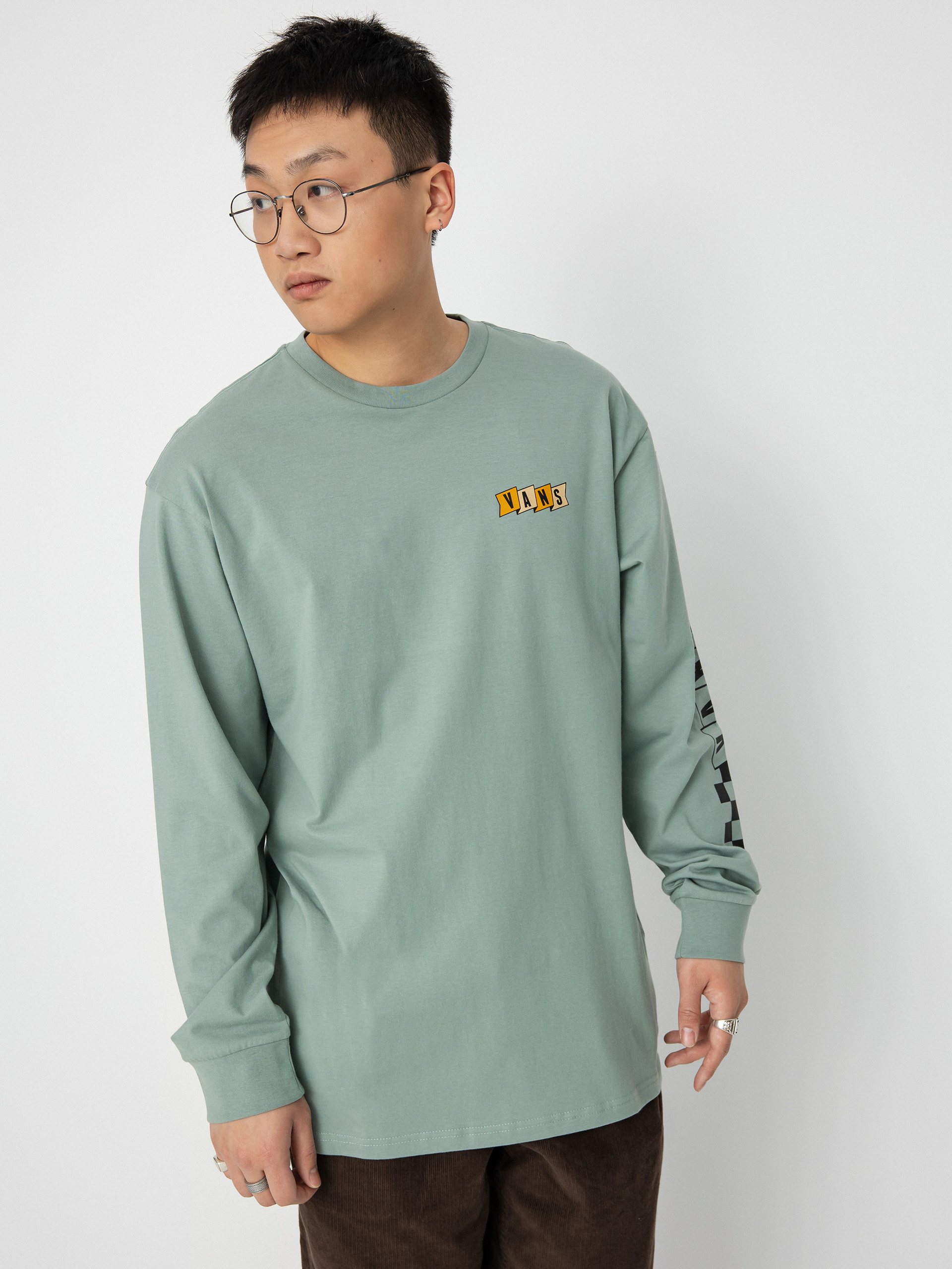 Triko Vans Banner Logo (chinois green)