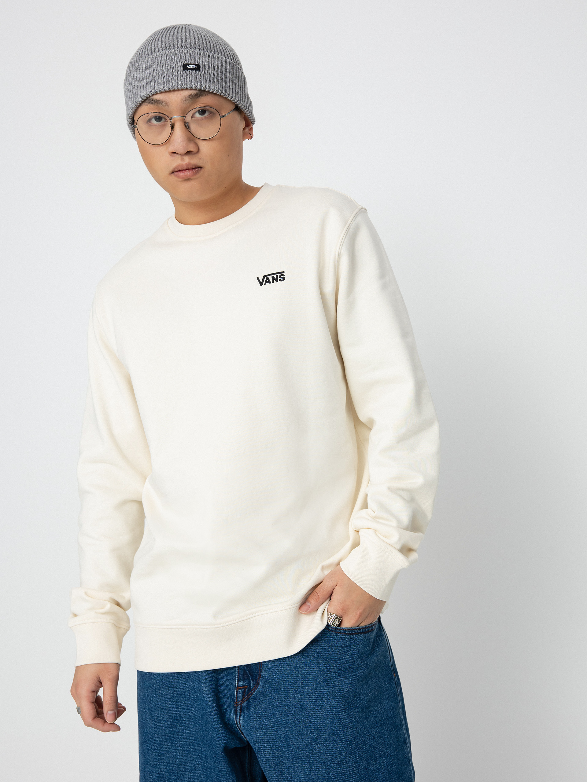 Mikina Vans Core Basic (antique white)