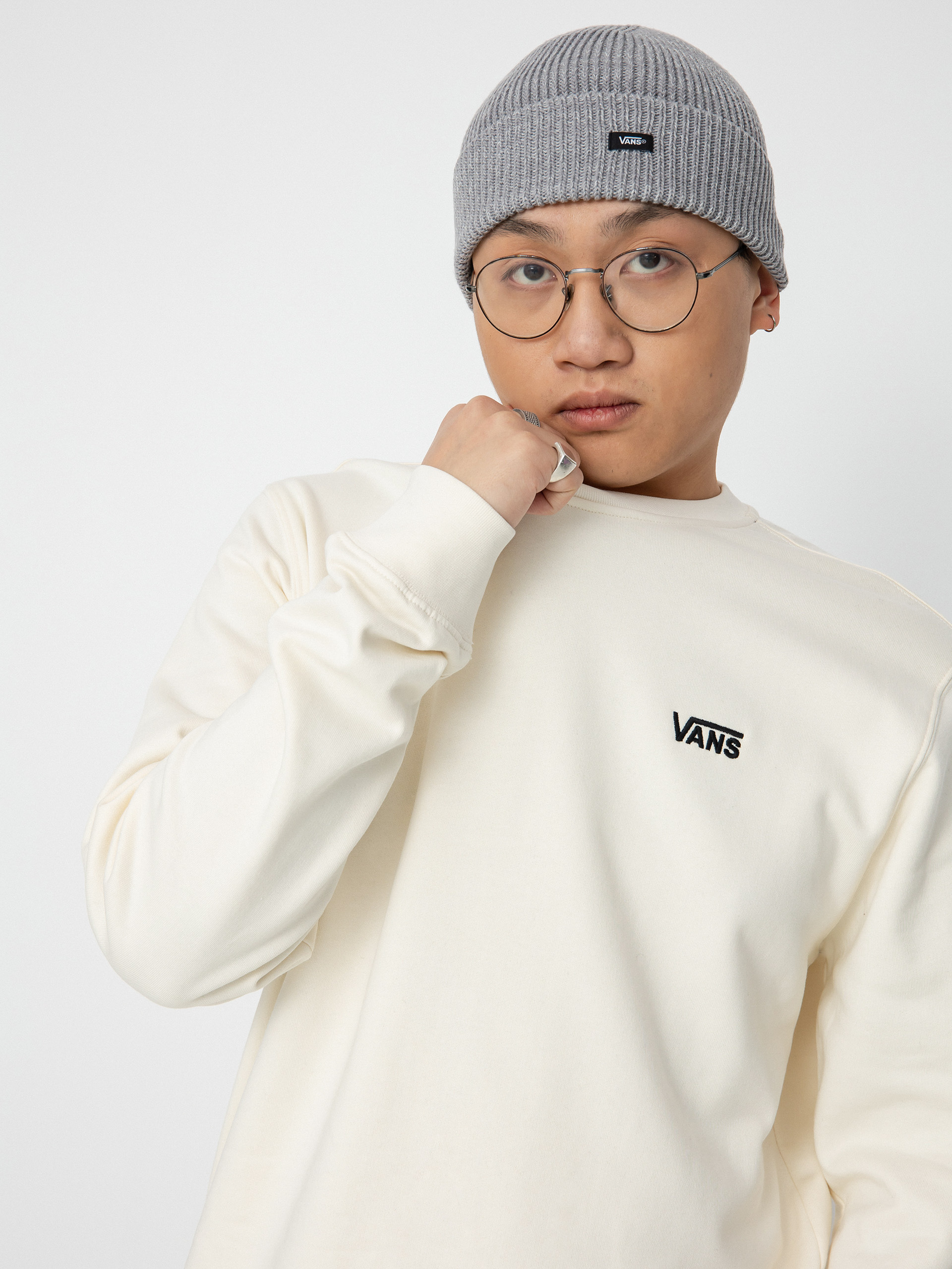 Mikina Vans Core Basic (antique white)