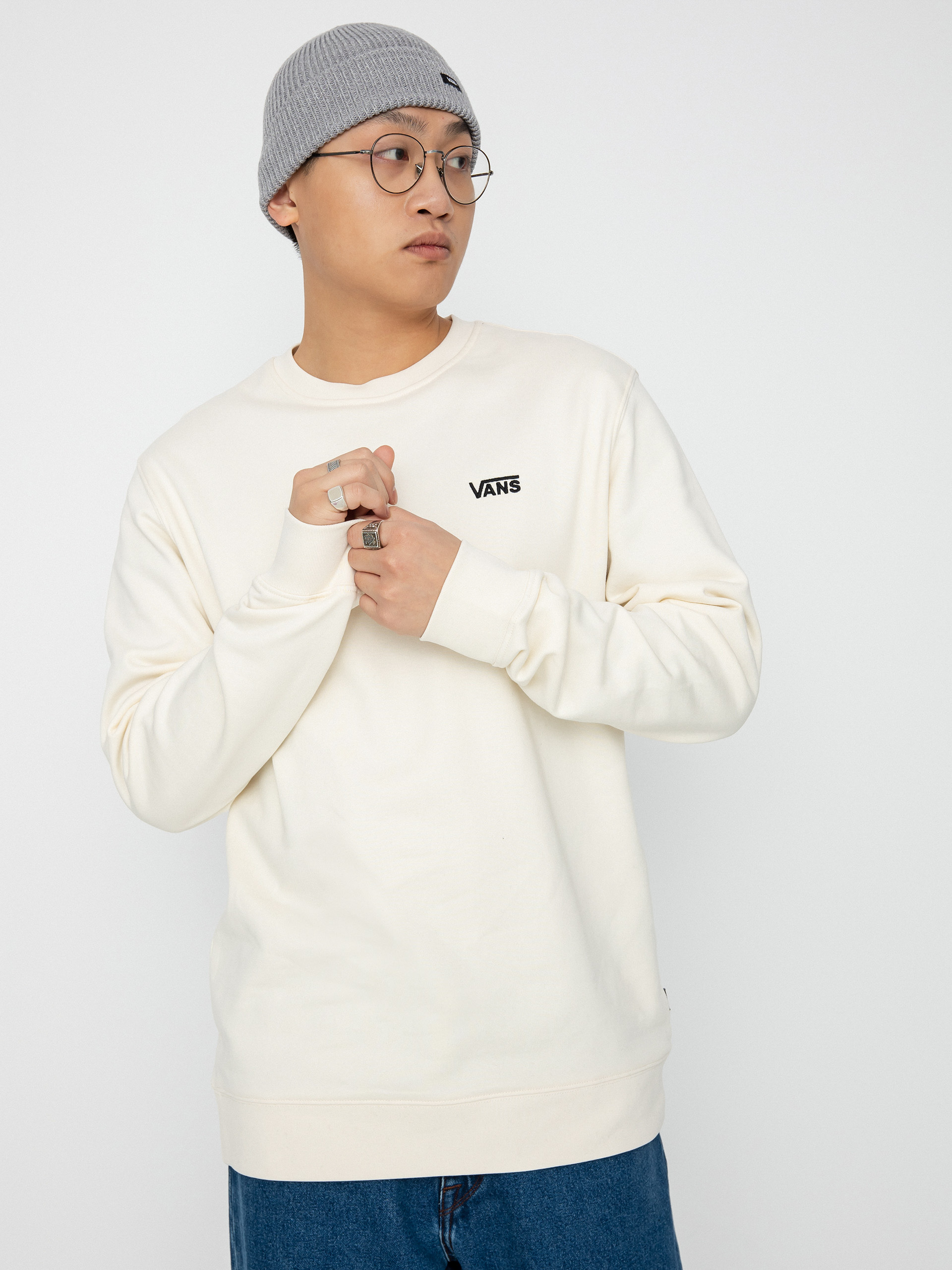 Mikina Vans Core Basic (antique white)