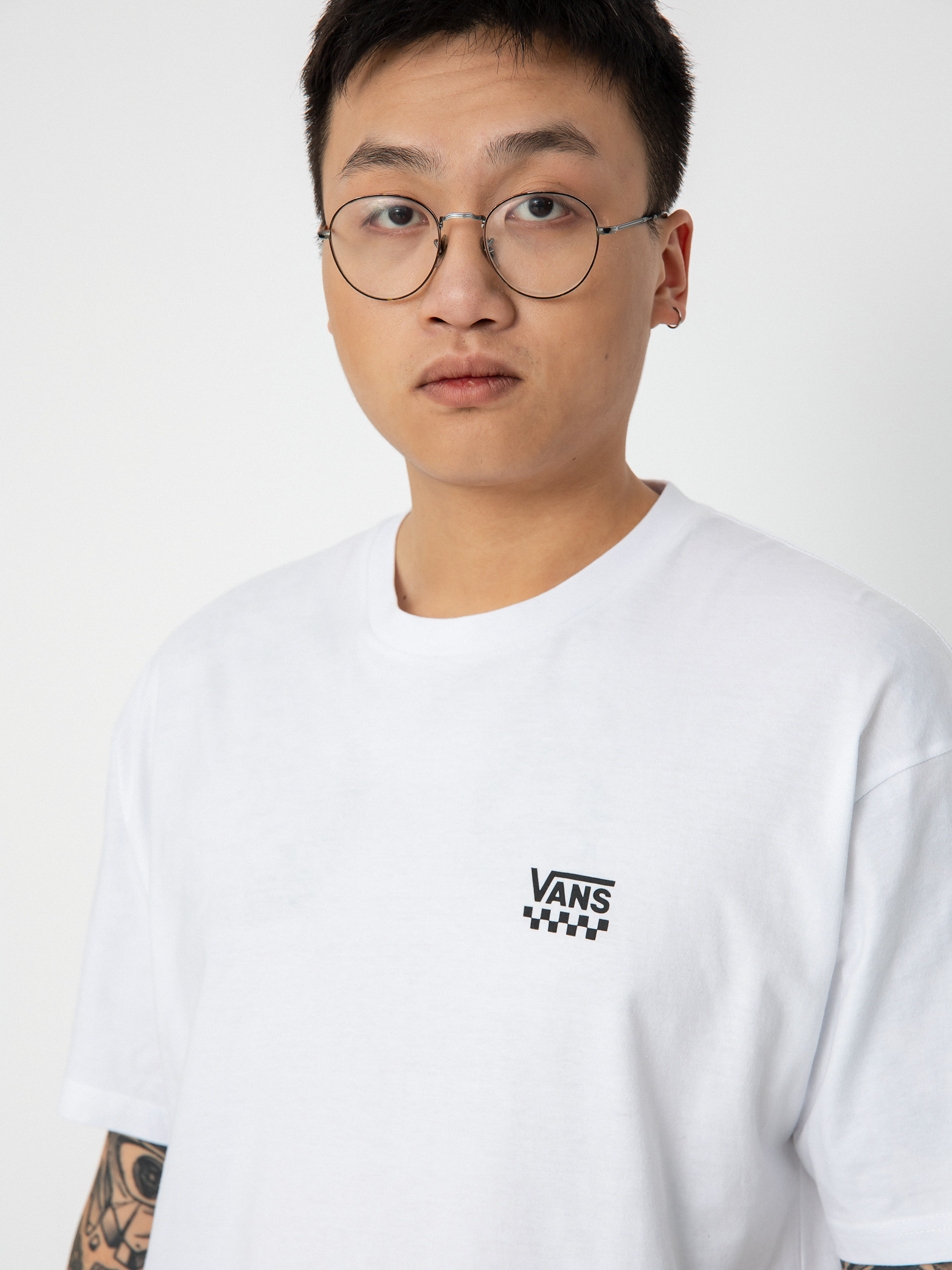 Tričko Vans Left Chest Logo II (white)