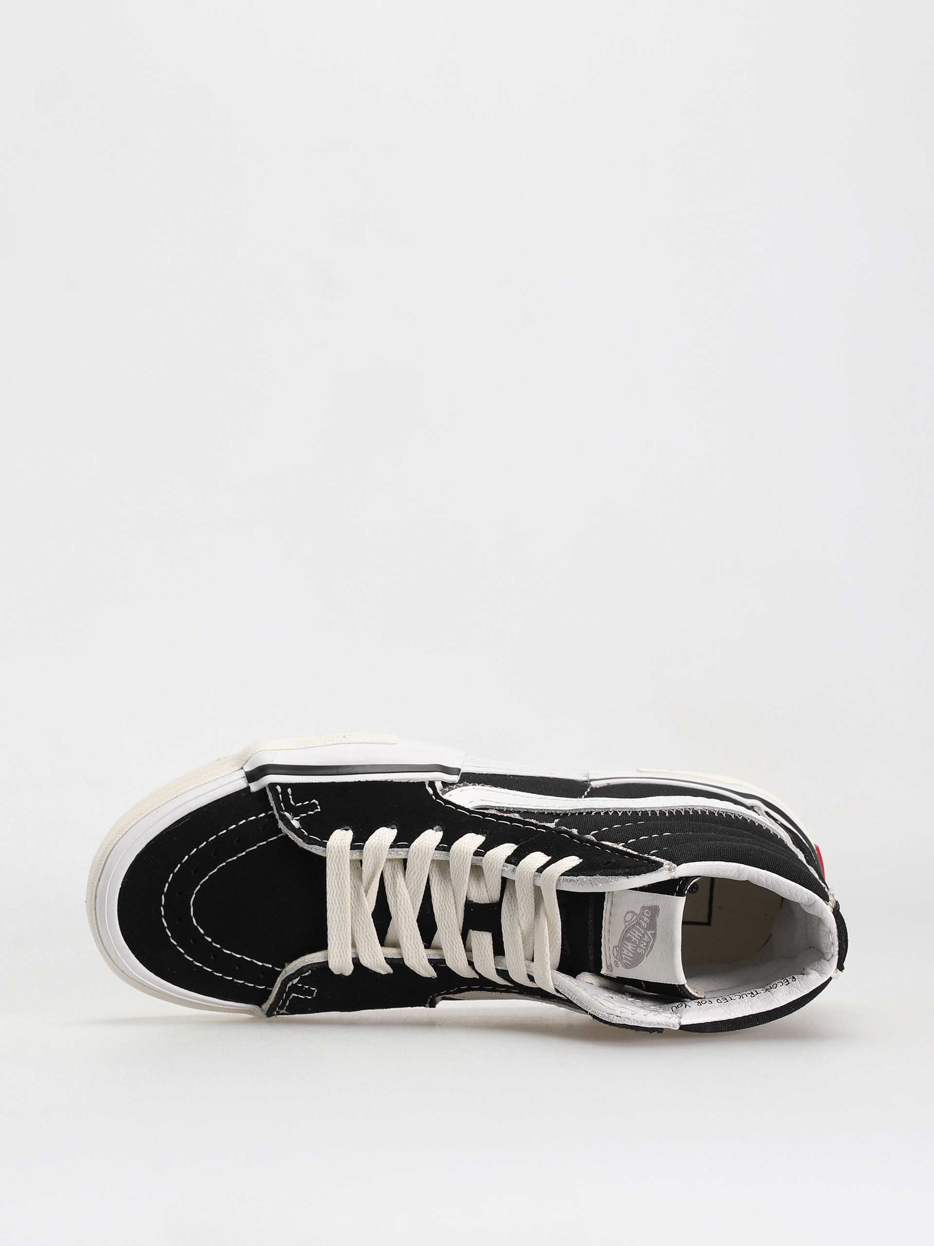 Topánky Vans Sk8 Hi Reconstruct (black/true white)