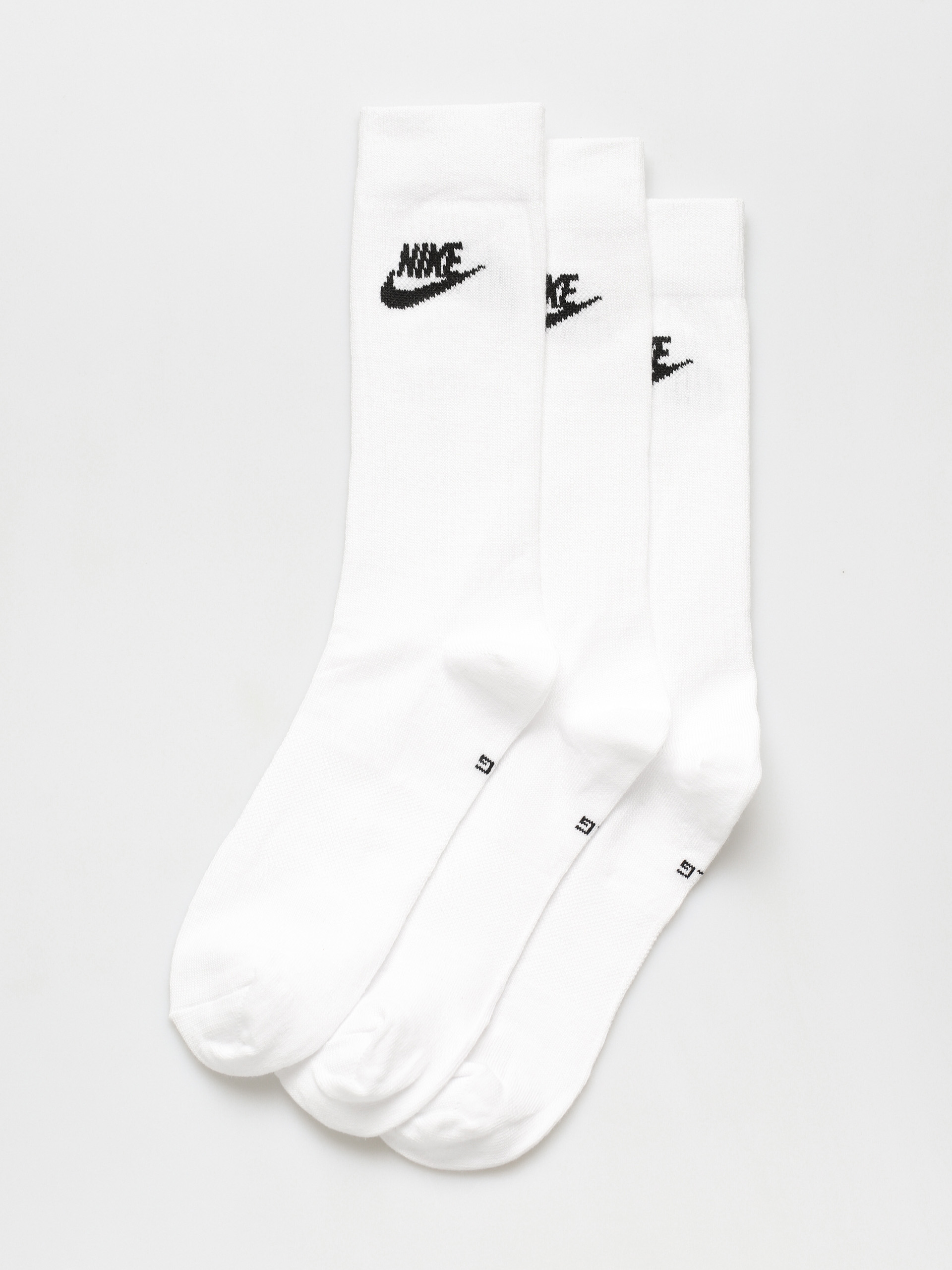 Ponou017eky Nike SB Everyday Essential Crew 3pk (white/black)