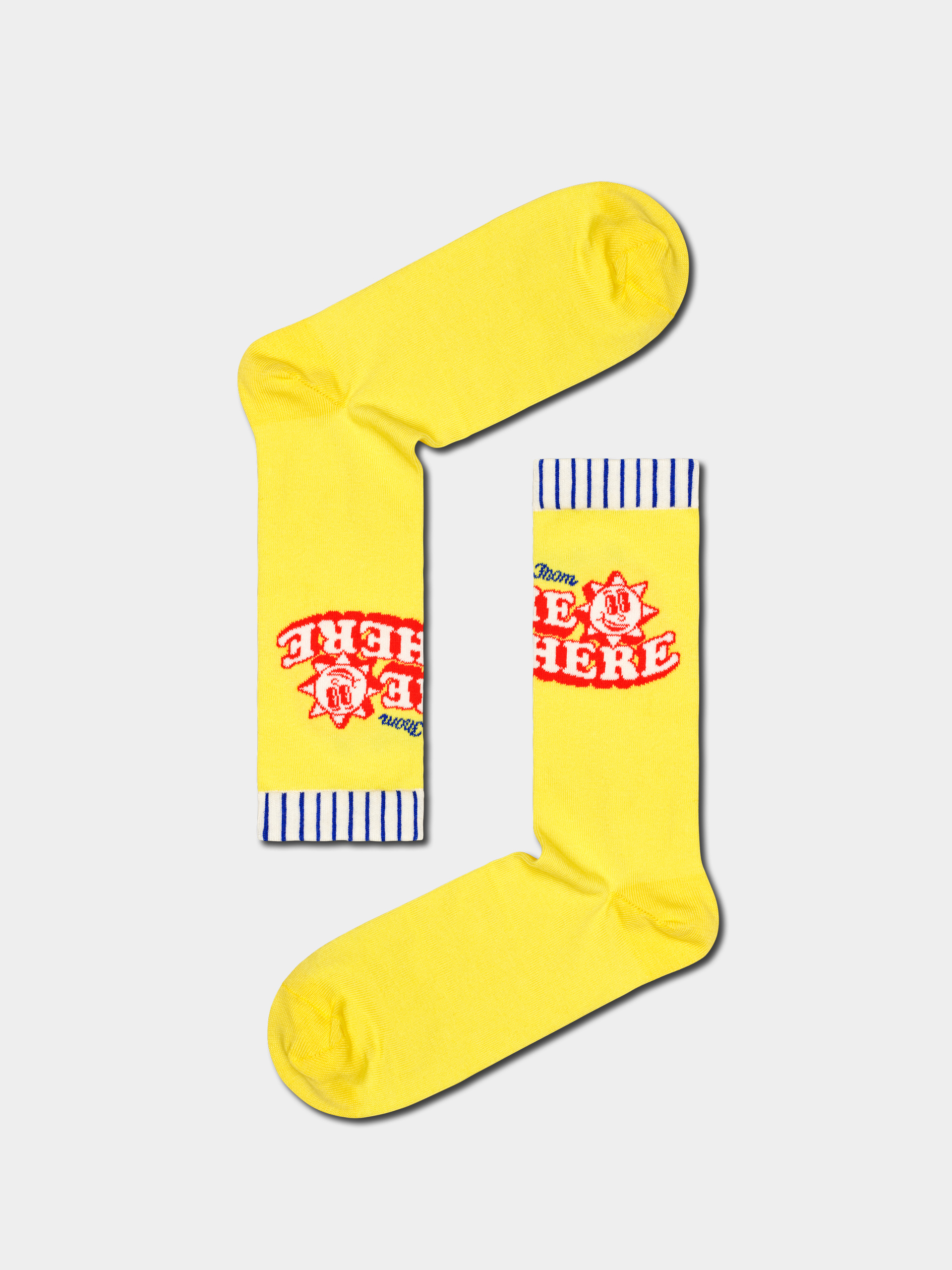 Ponožky Happy Socks 2 Pack Wish You Were Here Gift Set (yellow)