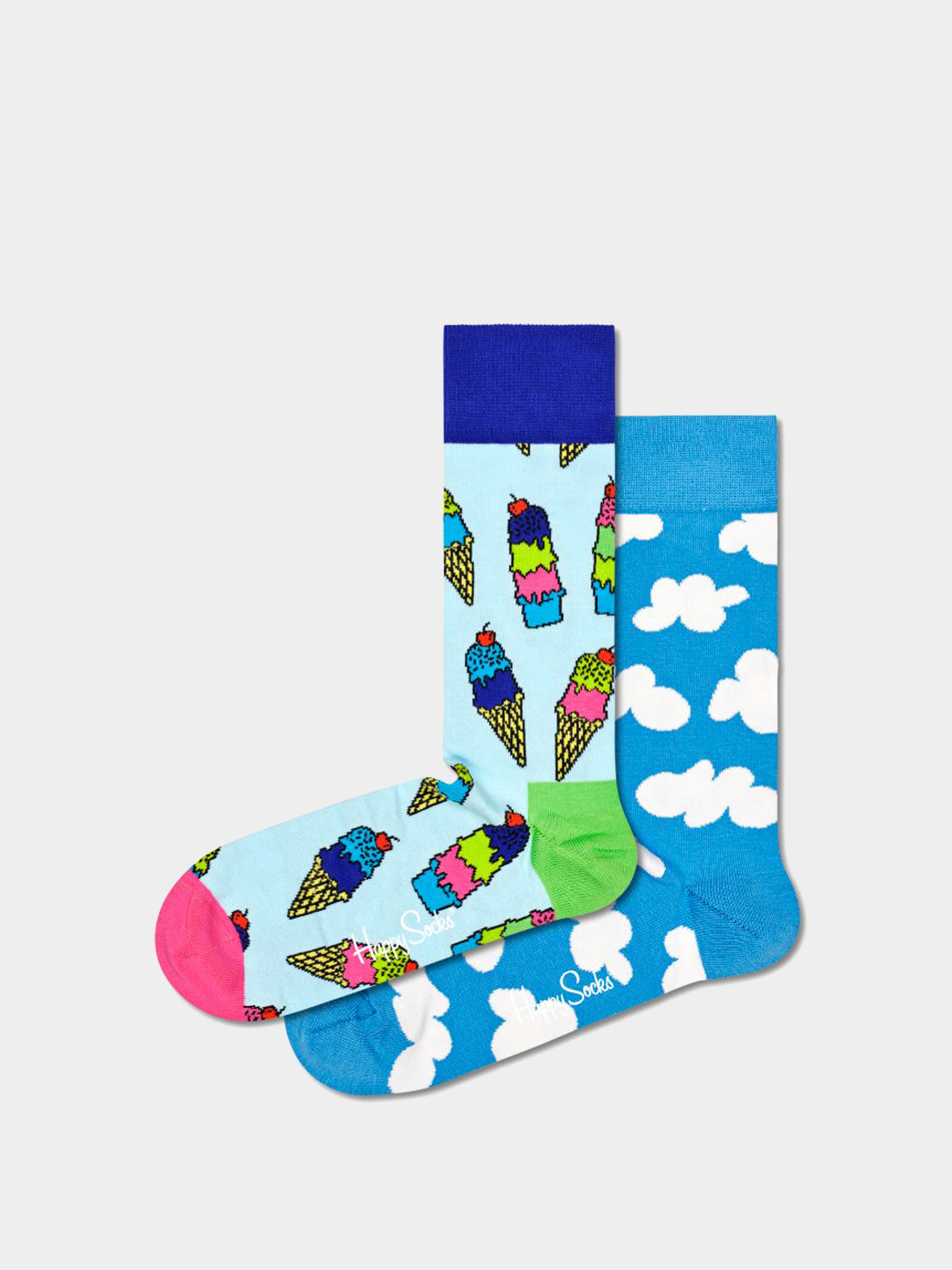 Ponožky Happy Socks 2 Pack Sunny Day Gift Set (blue)