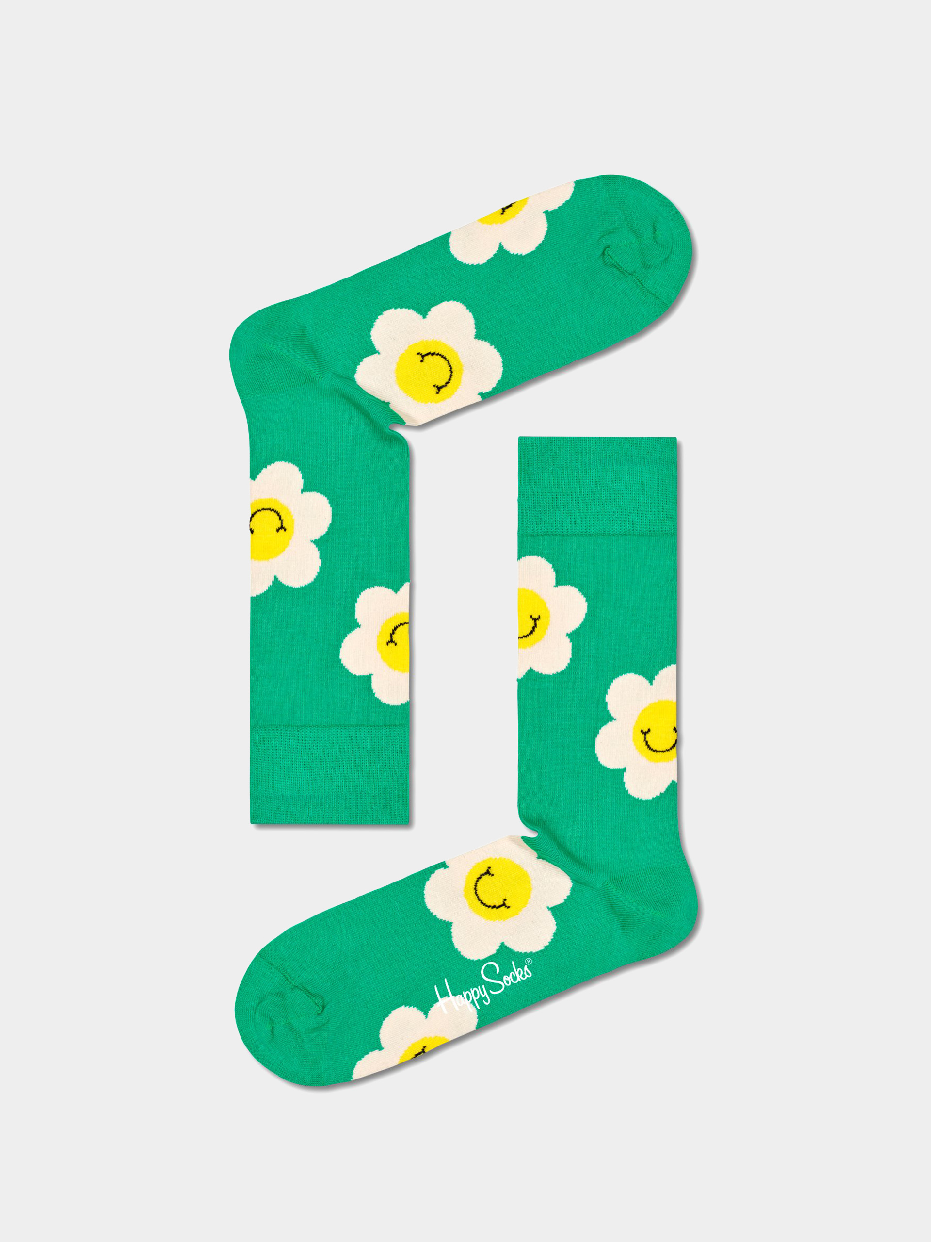 Ponožky Happy Socks Smiley Daisy (green)