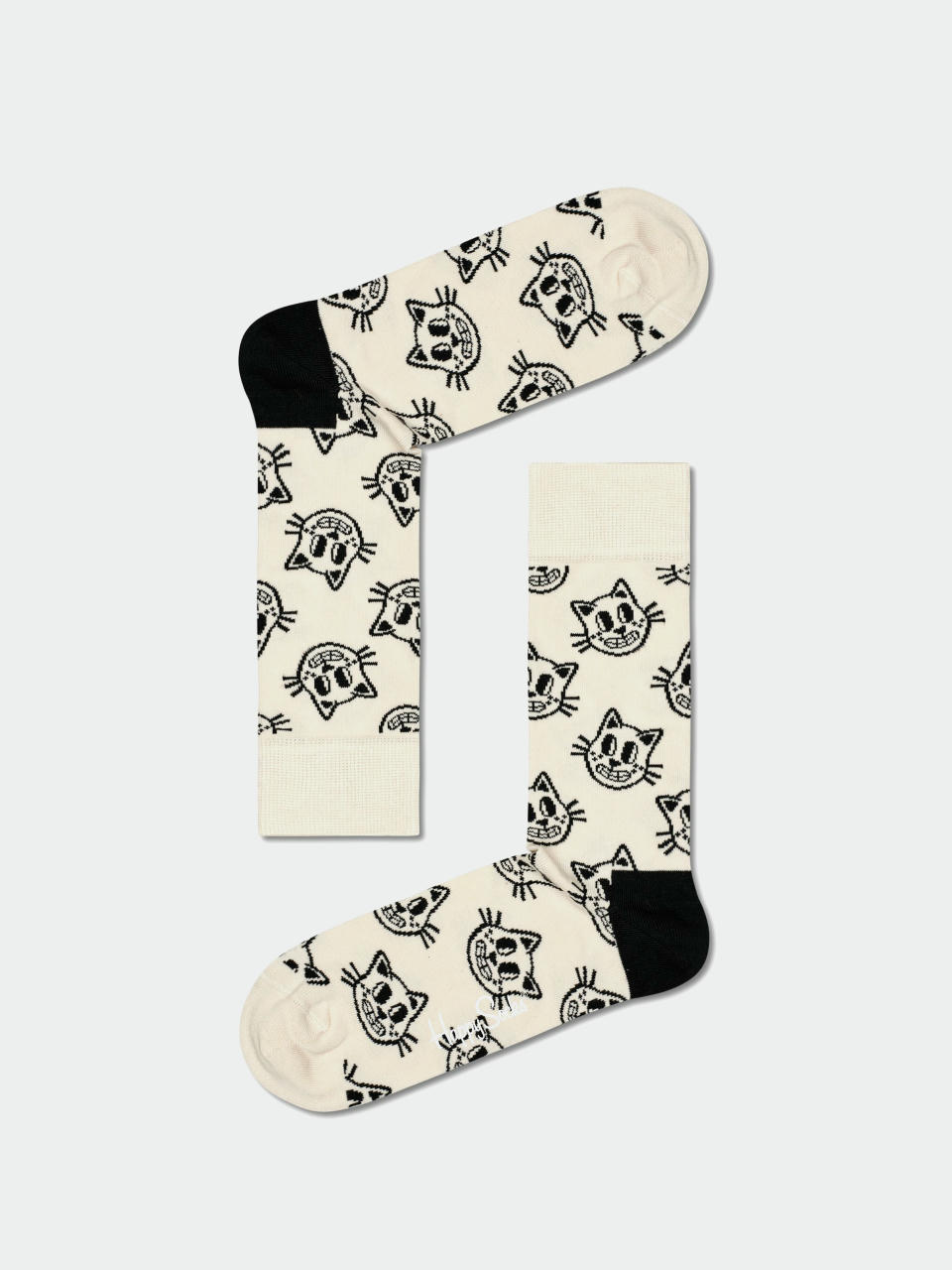 Ponožky Happy Socks Cat (beige)