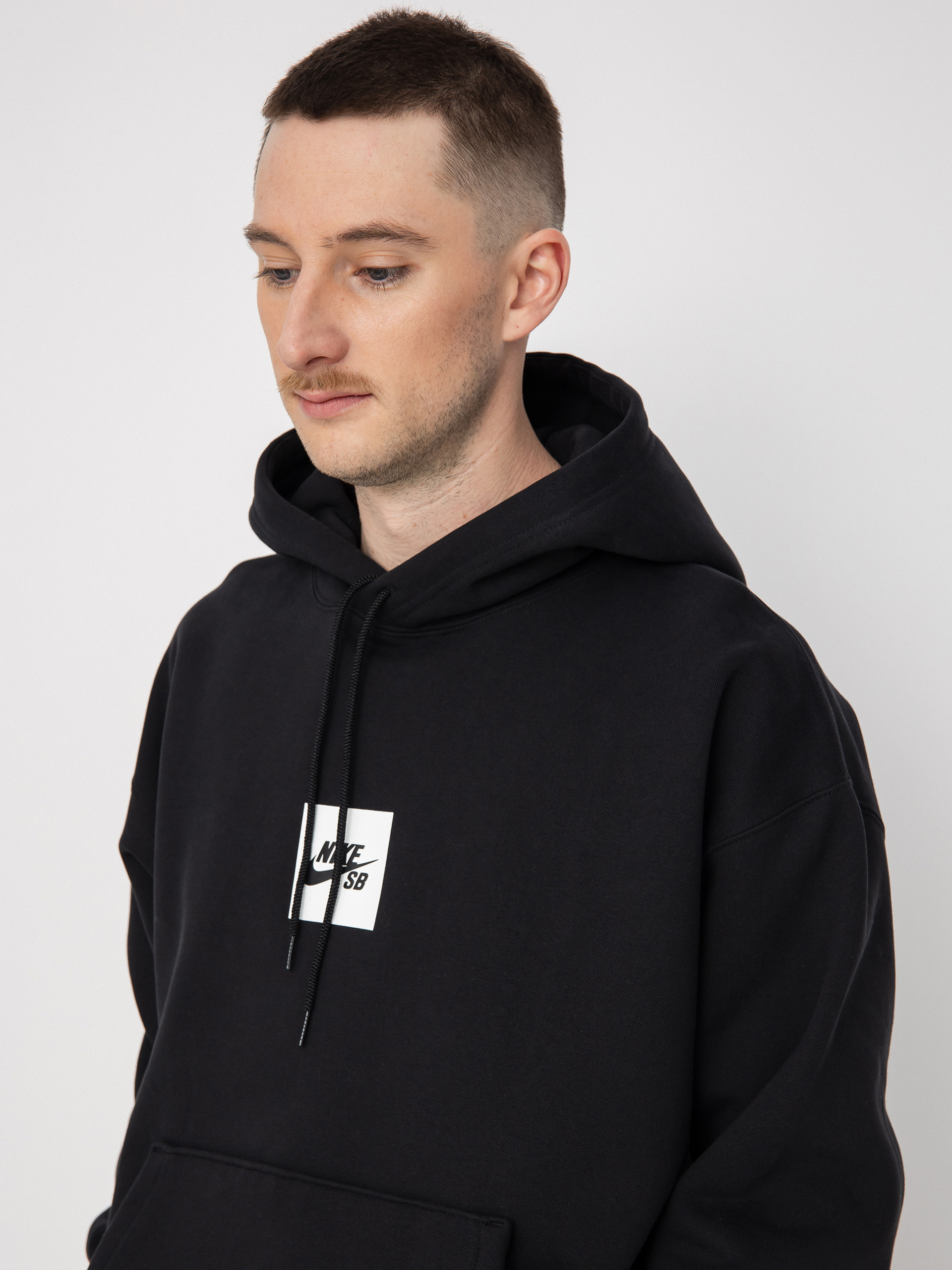Mikina s kapucňou Nike SB Box Logo HD (black)