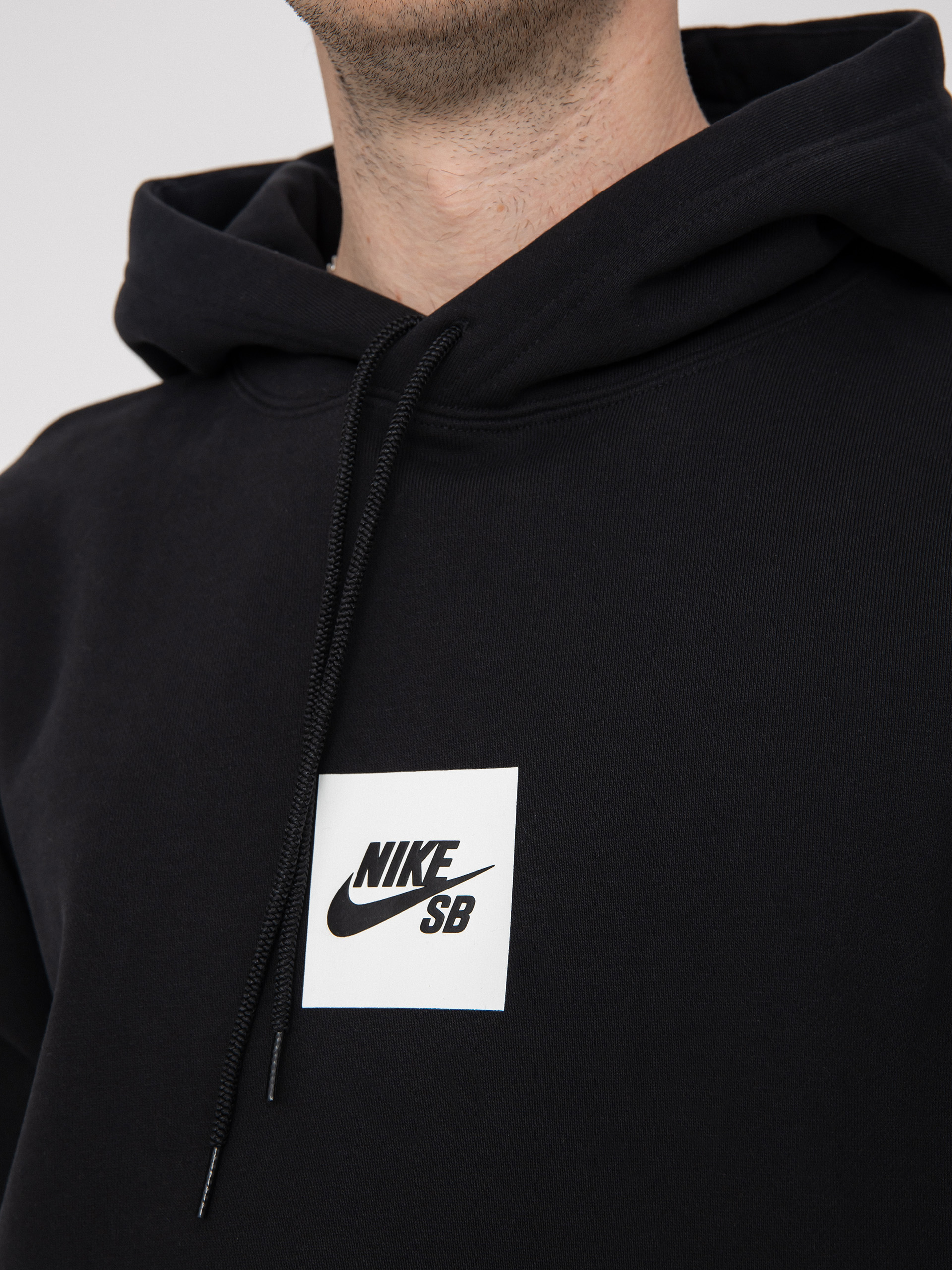 Mikina s kapucňou Nike SB Box Logo HD (black)