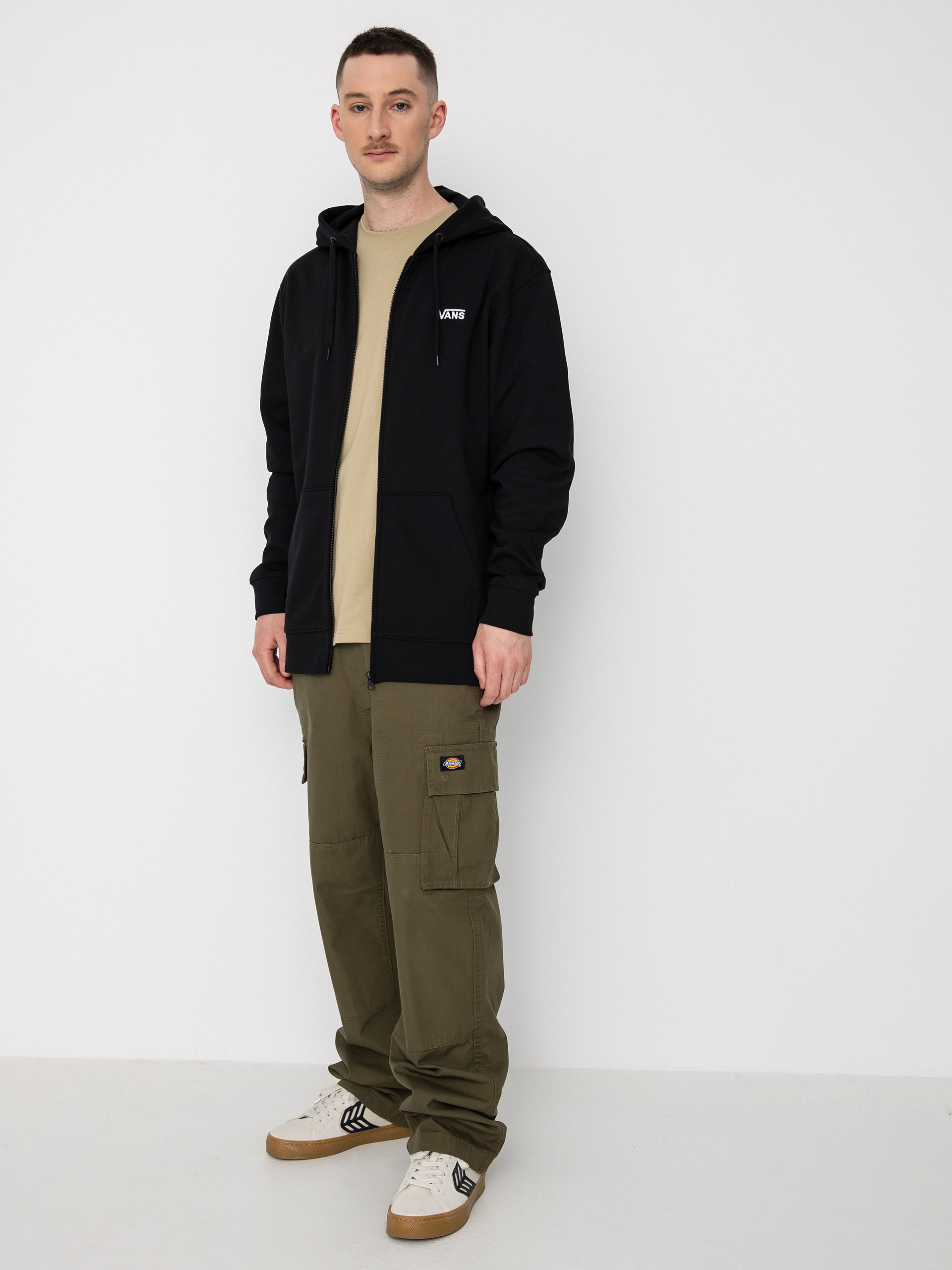 Mikina s kapucňou Vans Basic ZHD (black)