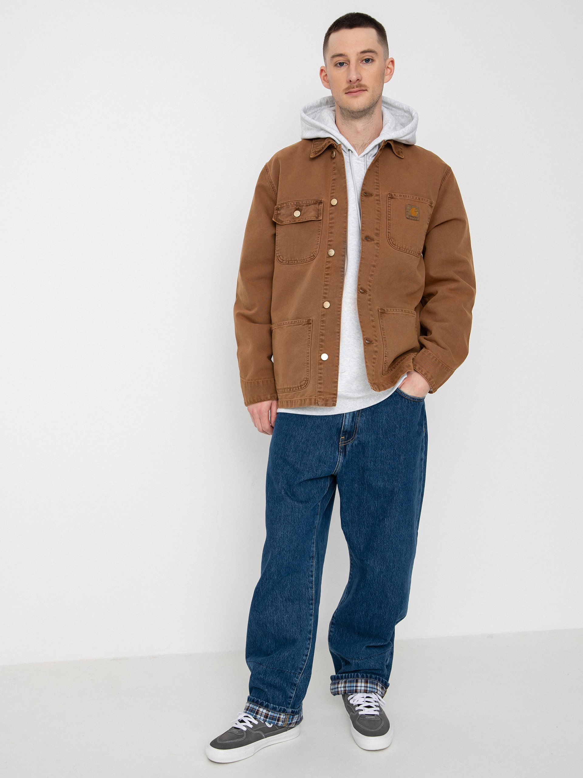 Bunda Carhartt WIP Michigan (tamarind/tamarind)