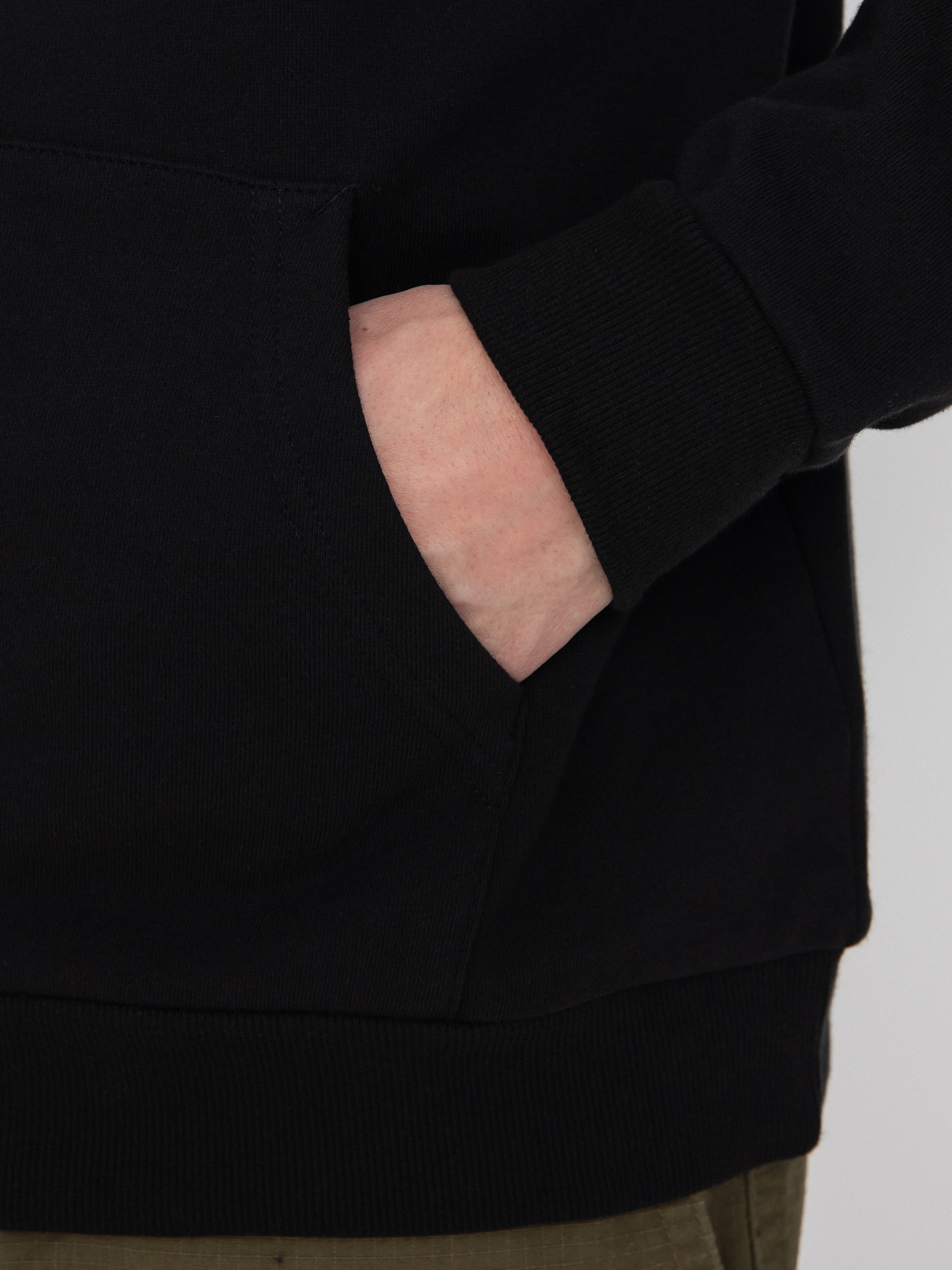 Mikina s kapucňou Brixton Coors Roundup HD (black)