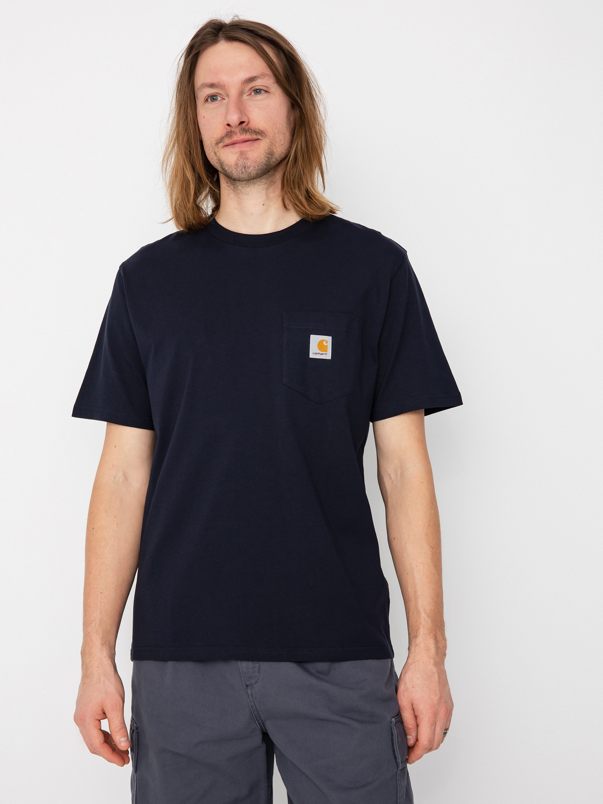 Tričko Carhartt WIP Pocket (dark navy)