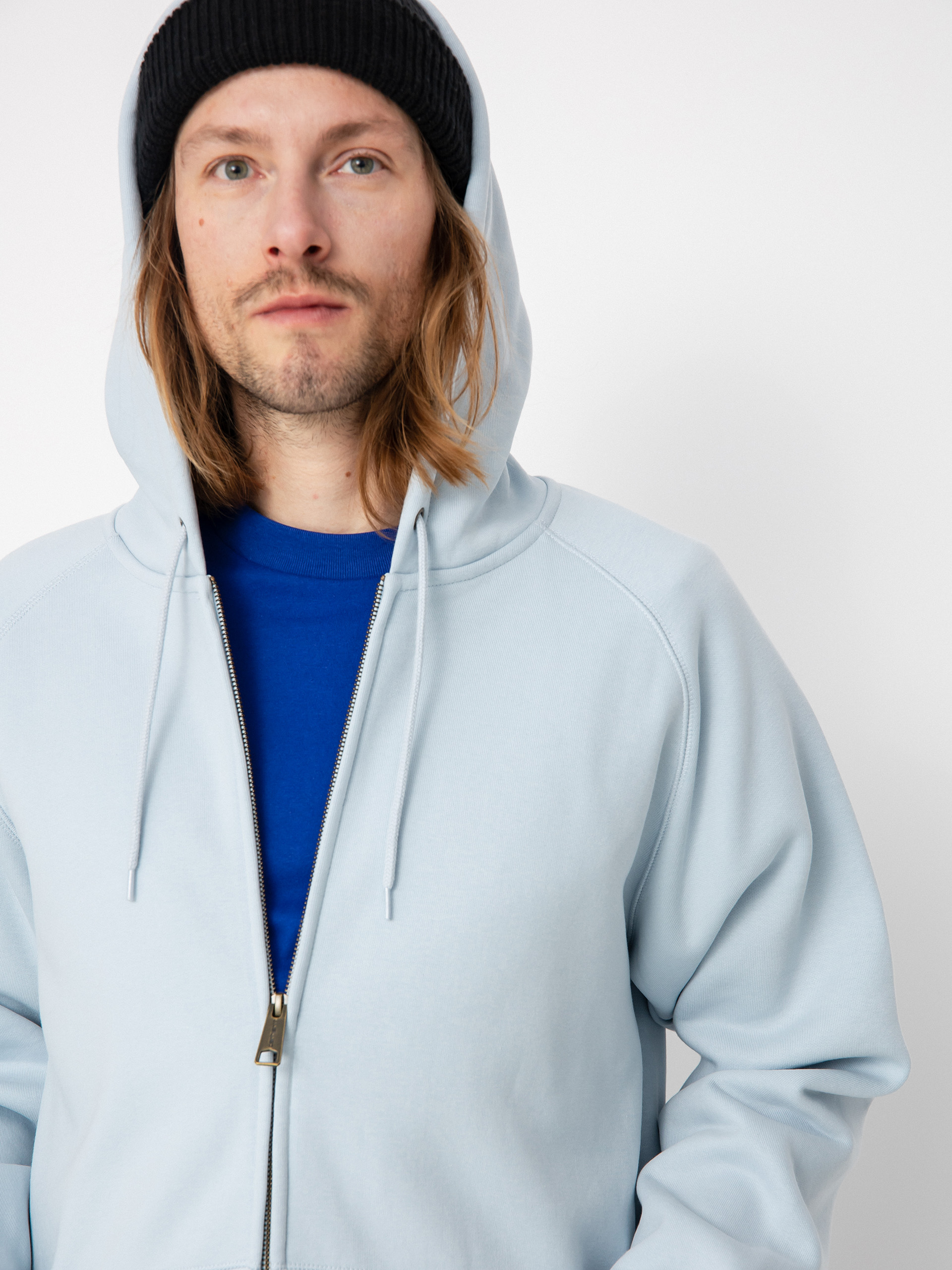 Mikina s kapucňou Carhartt WIP Chase ZHD (icarus/gold)