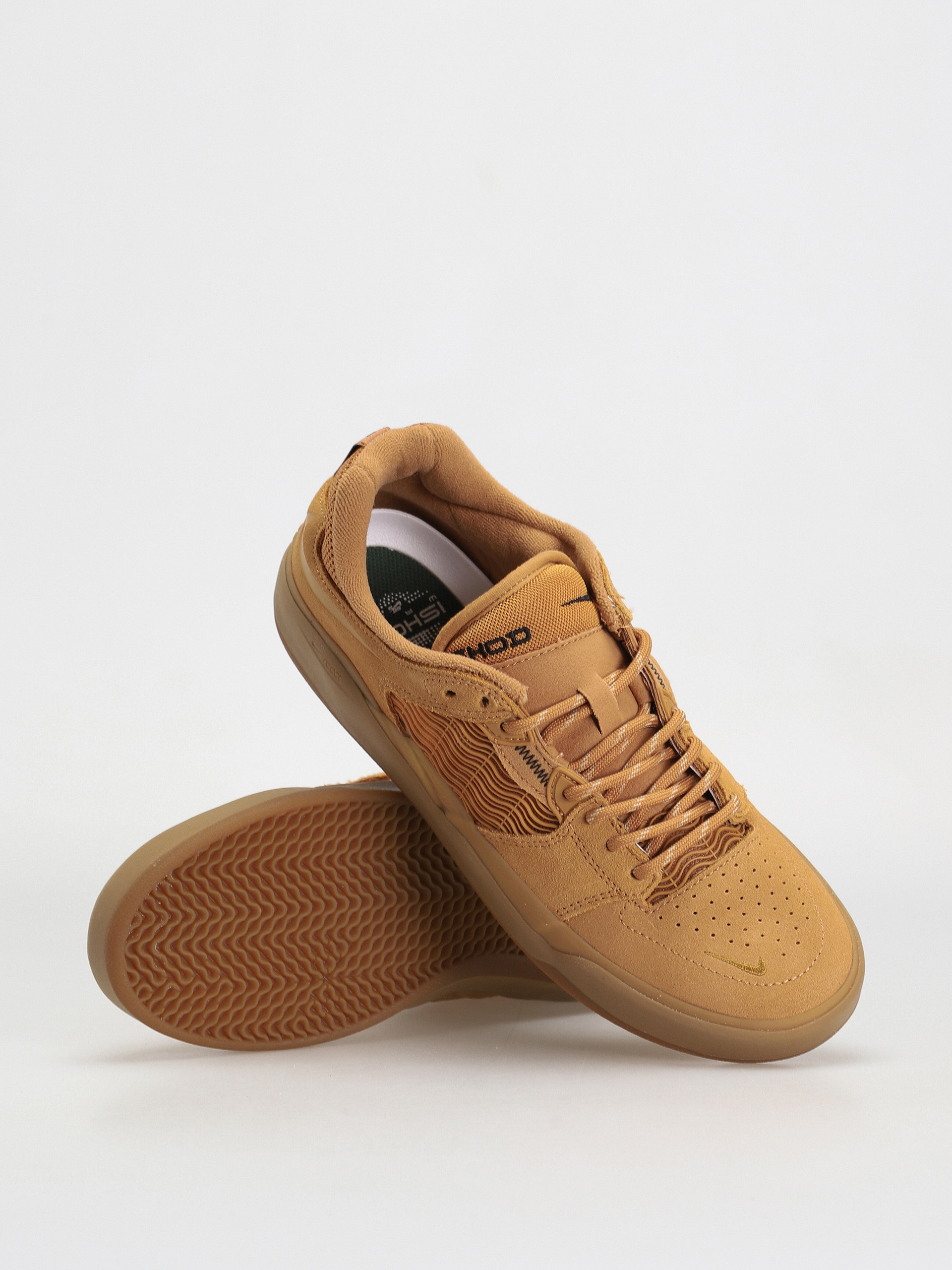 Topánky Nike SB Ishod Wair (flax/wheat flax gum light brown)