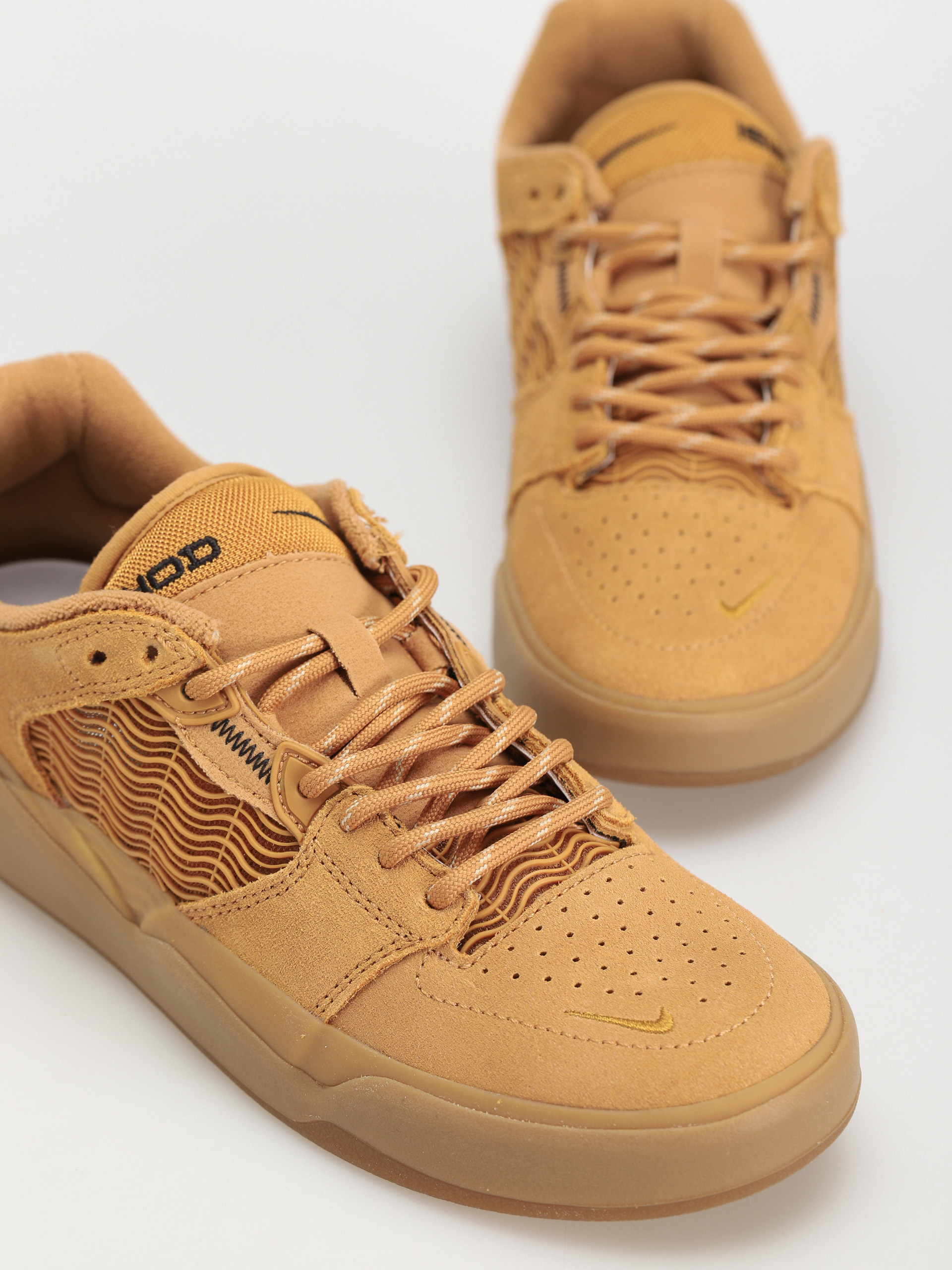 Topánky Nike SB Ishod Wair (flax/wheat flax gum light brown)