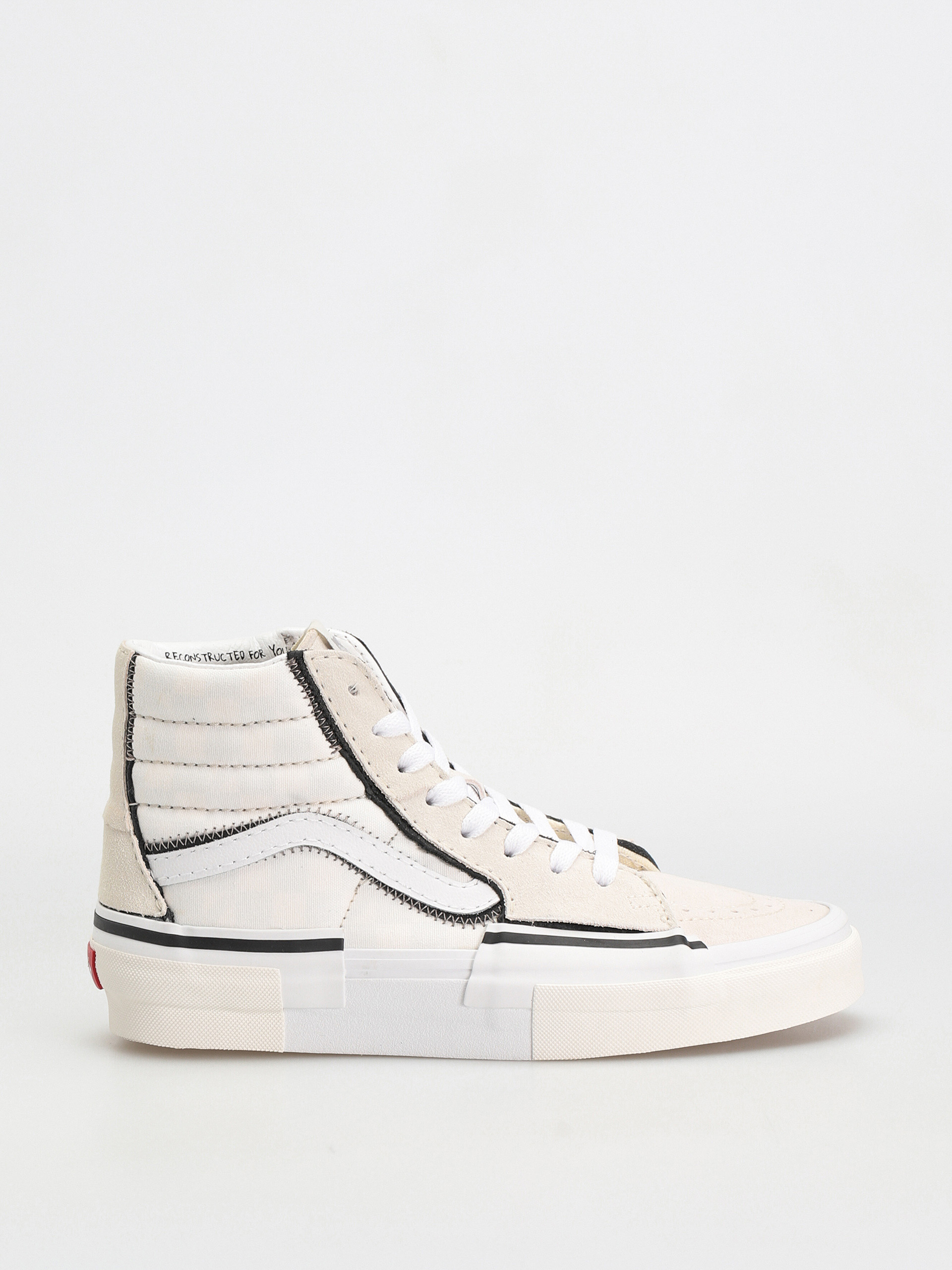 Topánky Vans Sk8 Hi Reconstruct (marshmallow/white)