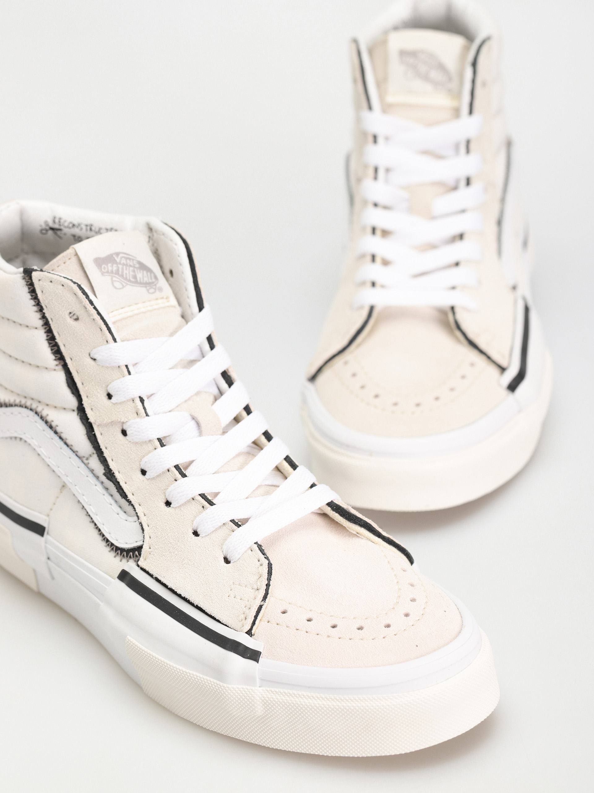 Topánky Vans Sk8 Hi Reconstruct (marshmallow/white)