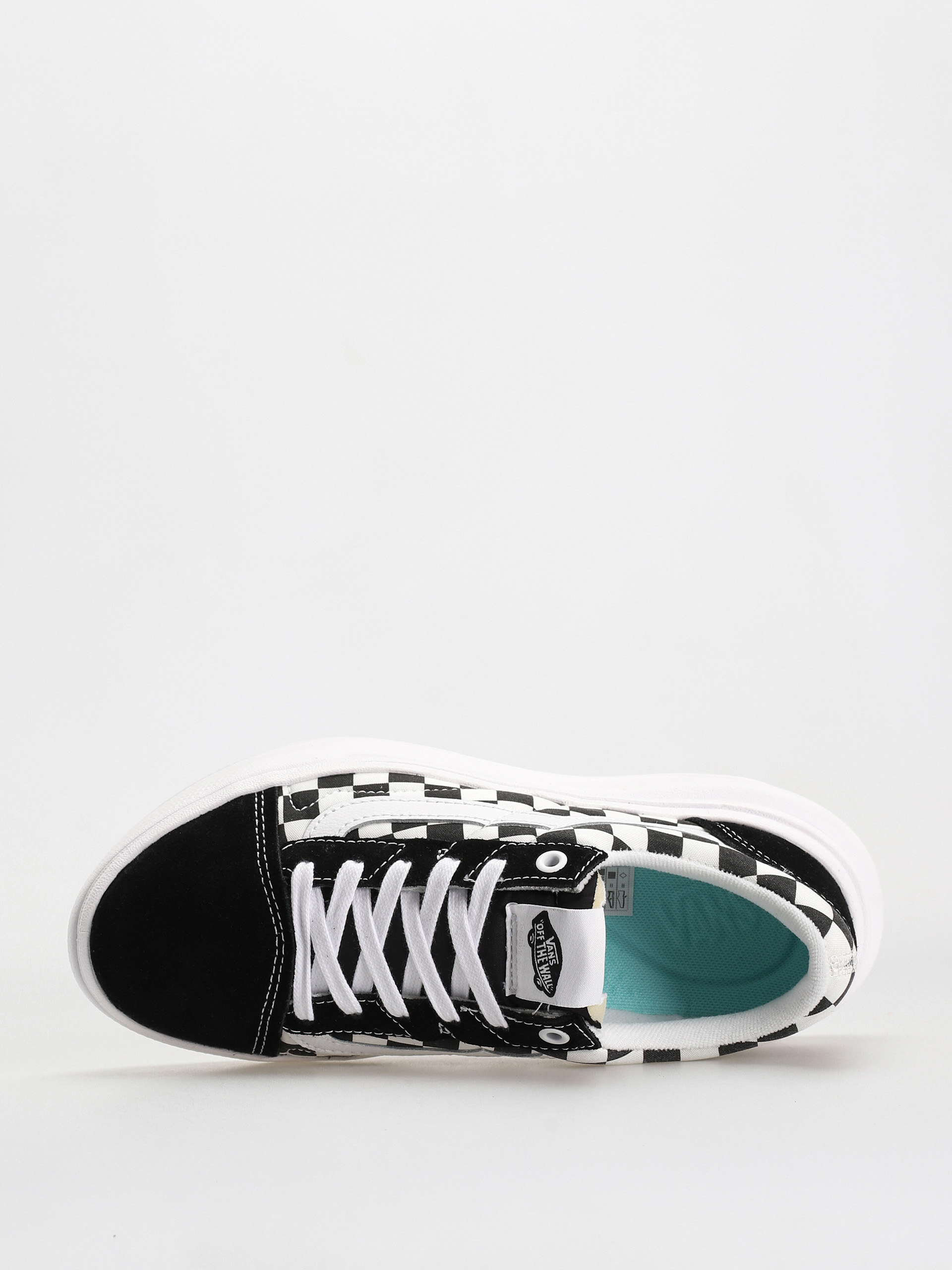 Topánky Vans Old Skool Overt CC (checkerboard black/checkerboard)