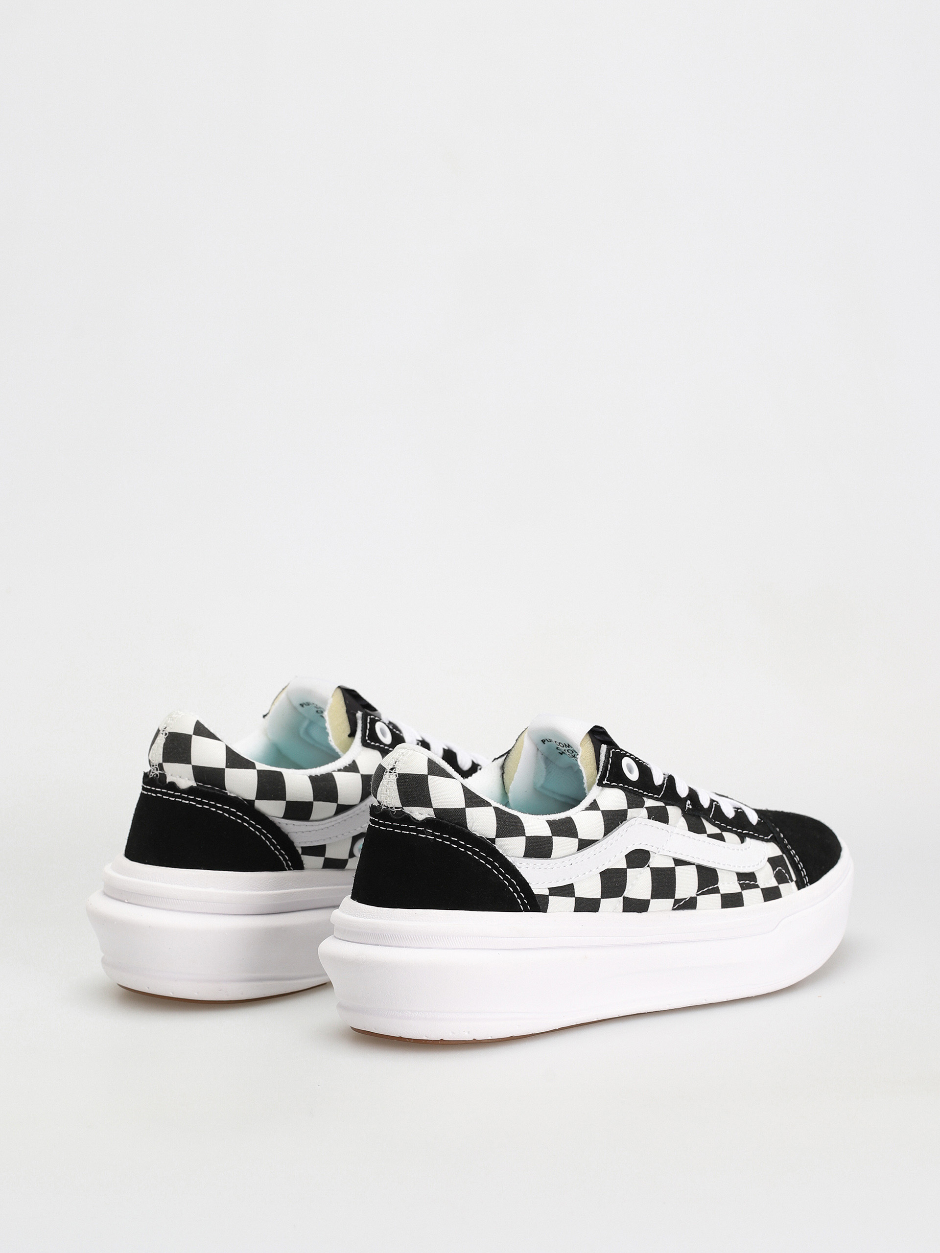 Topánky Vans Old Skool Overt CC (checkerboard black/checkerboard)