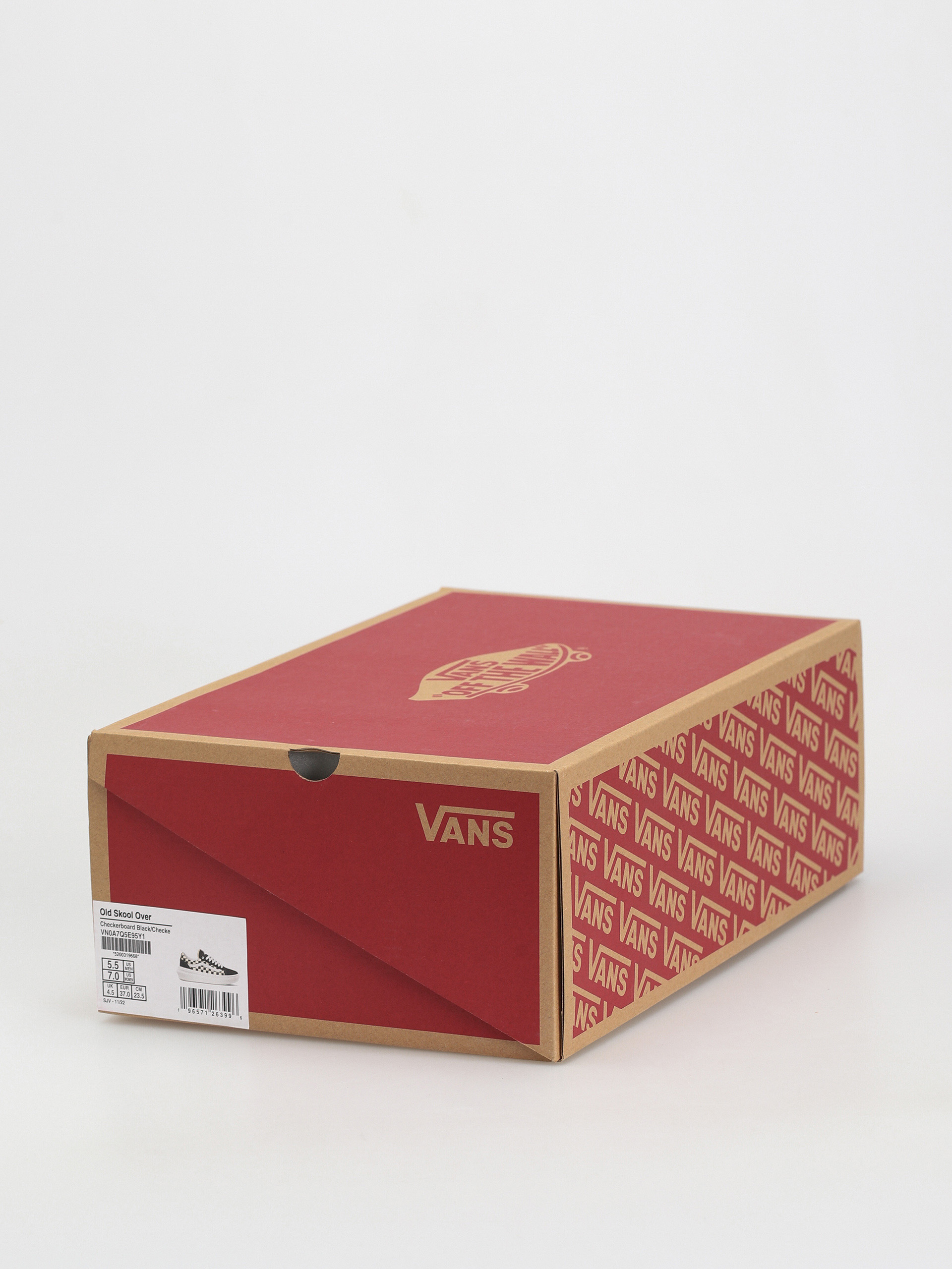 Topánky Vans Old Skool Overt CC (checkerboard black/checkerboard)