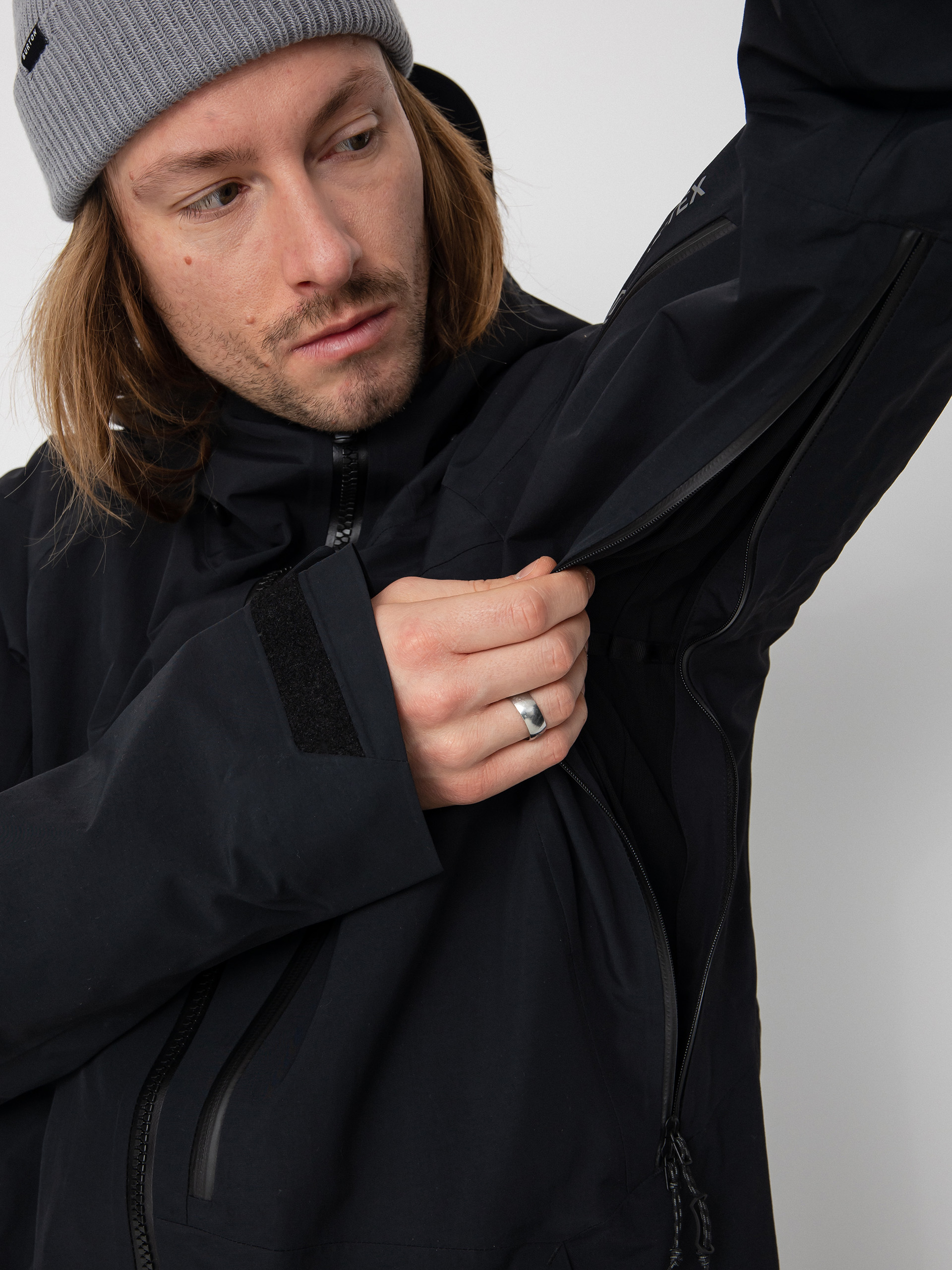 Pánska Snowboardová bunda Burton Ak Gore Cyclic (true black)