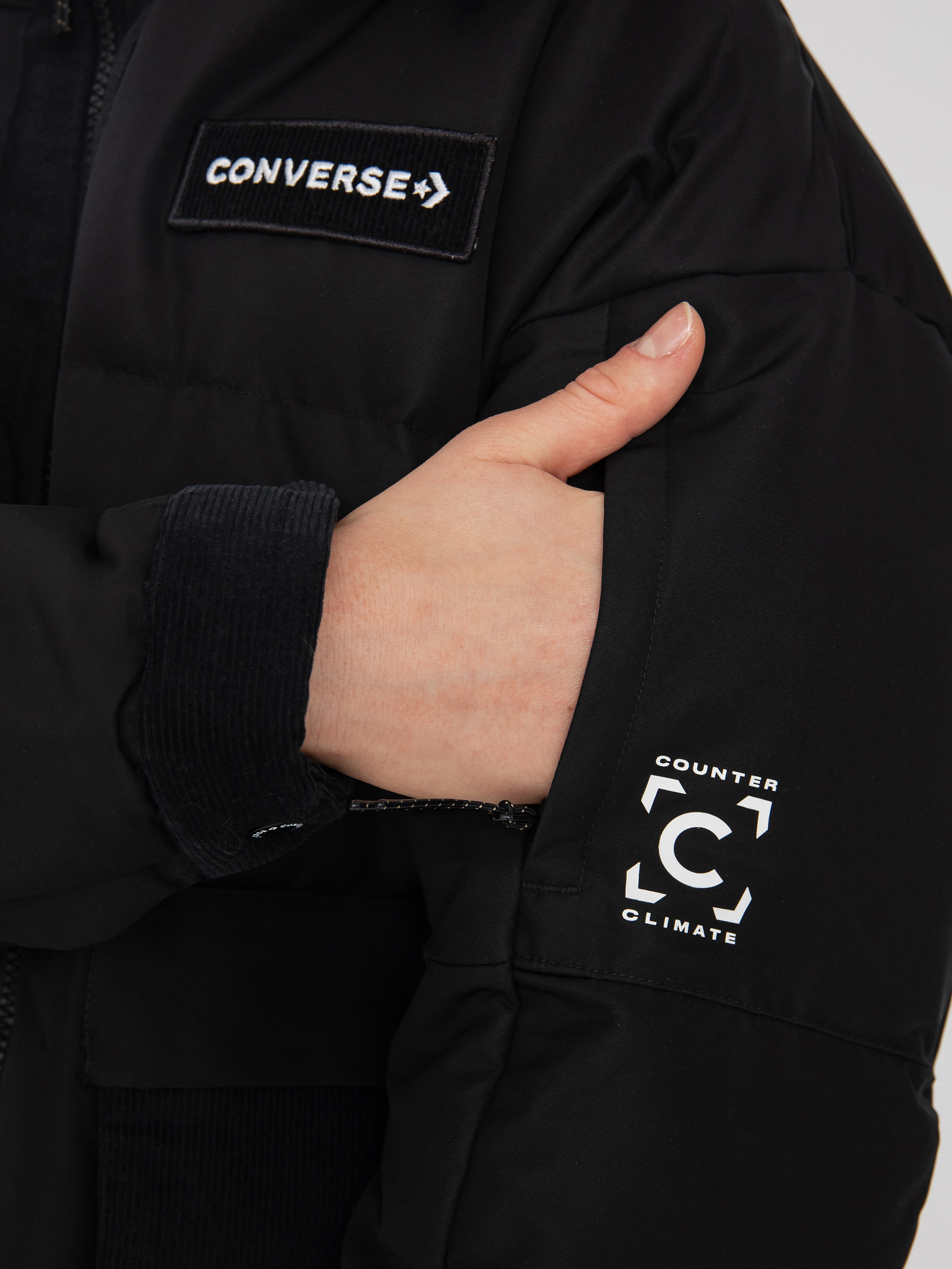 Bunda Converse Premium Fashion Long Down Wmn (black)