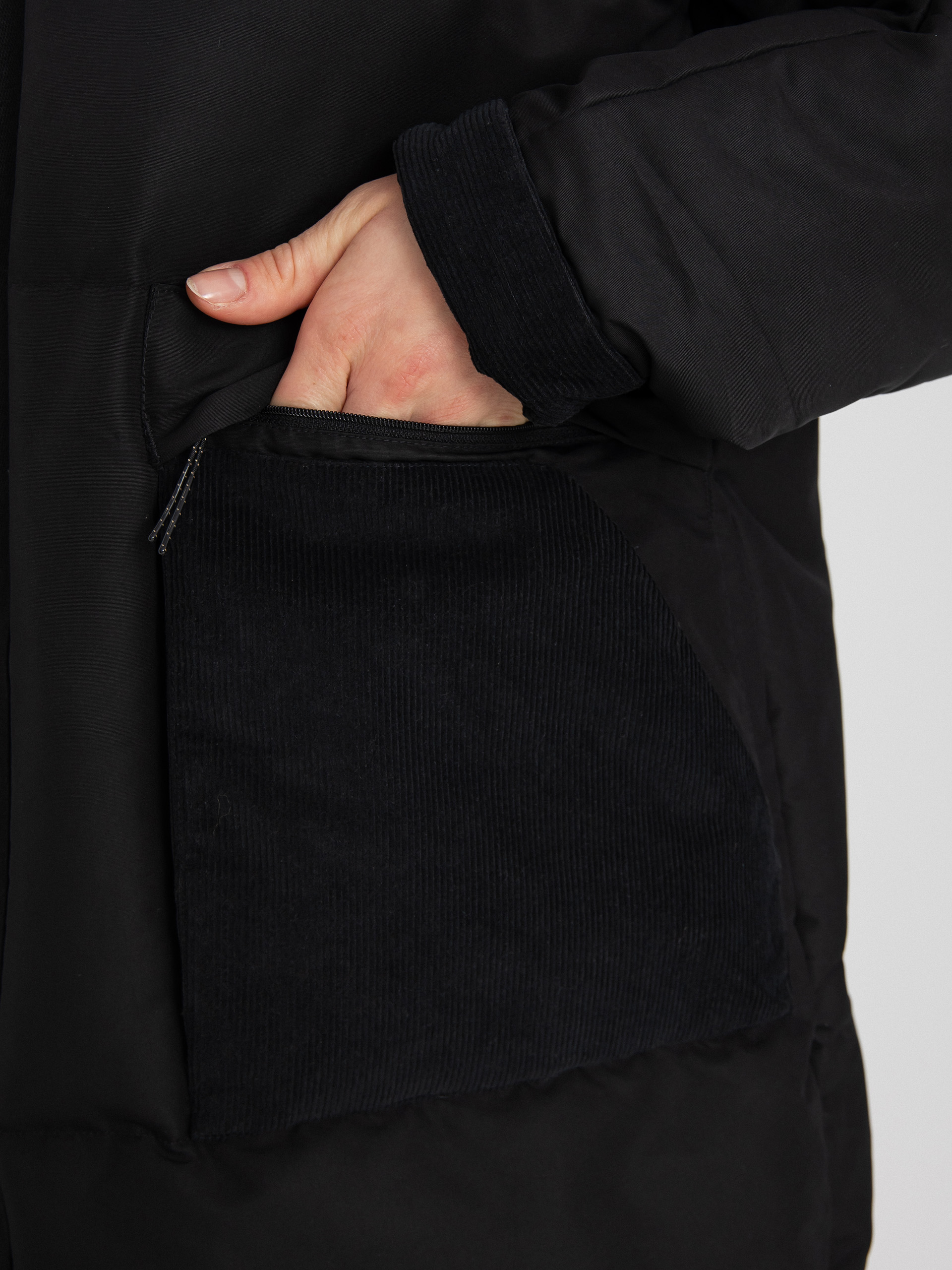 Bunda Converse Premium Fashion Long Down Wmn (black)