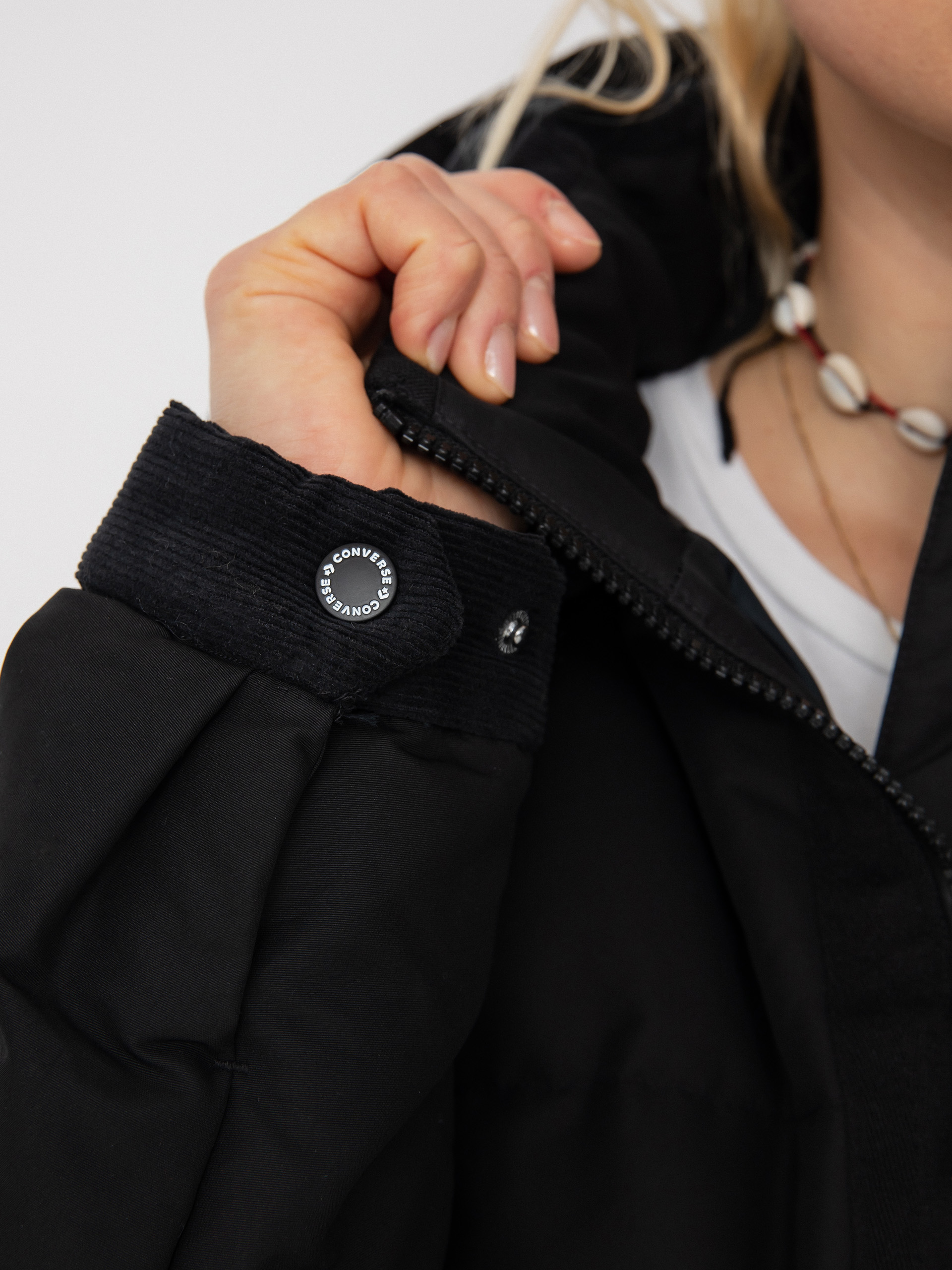 Bunda Converse Premium Fashion Long Down Wmn (black)