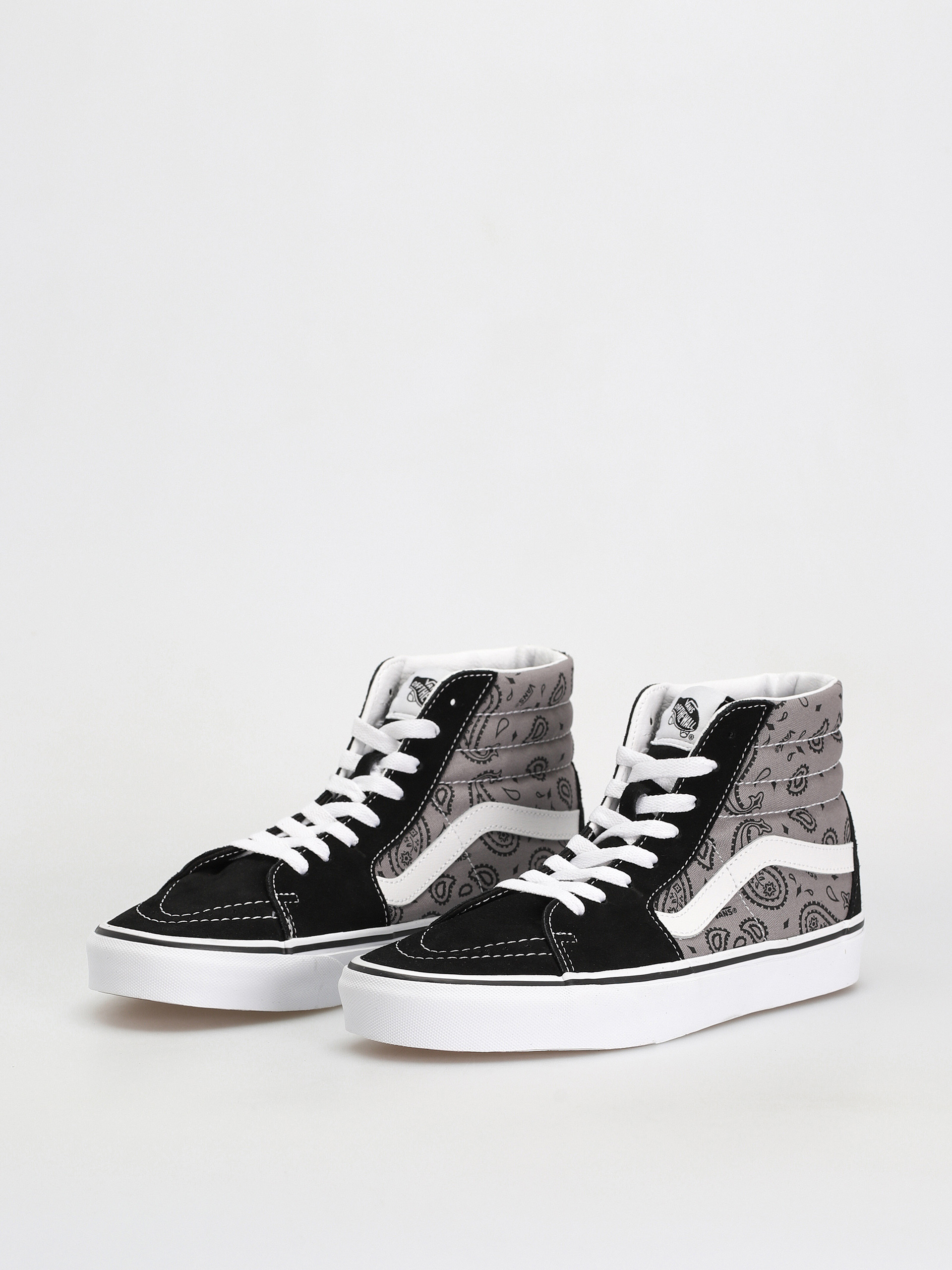 Topánky Vans Sk8 Hi (paisley gray/true white)