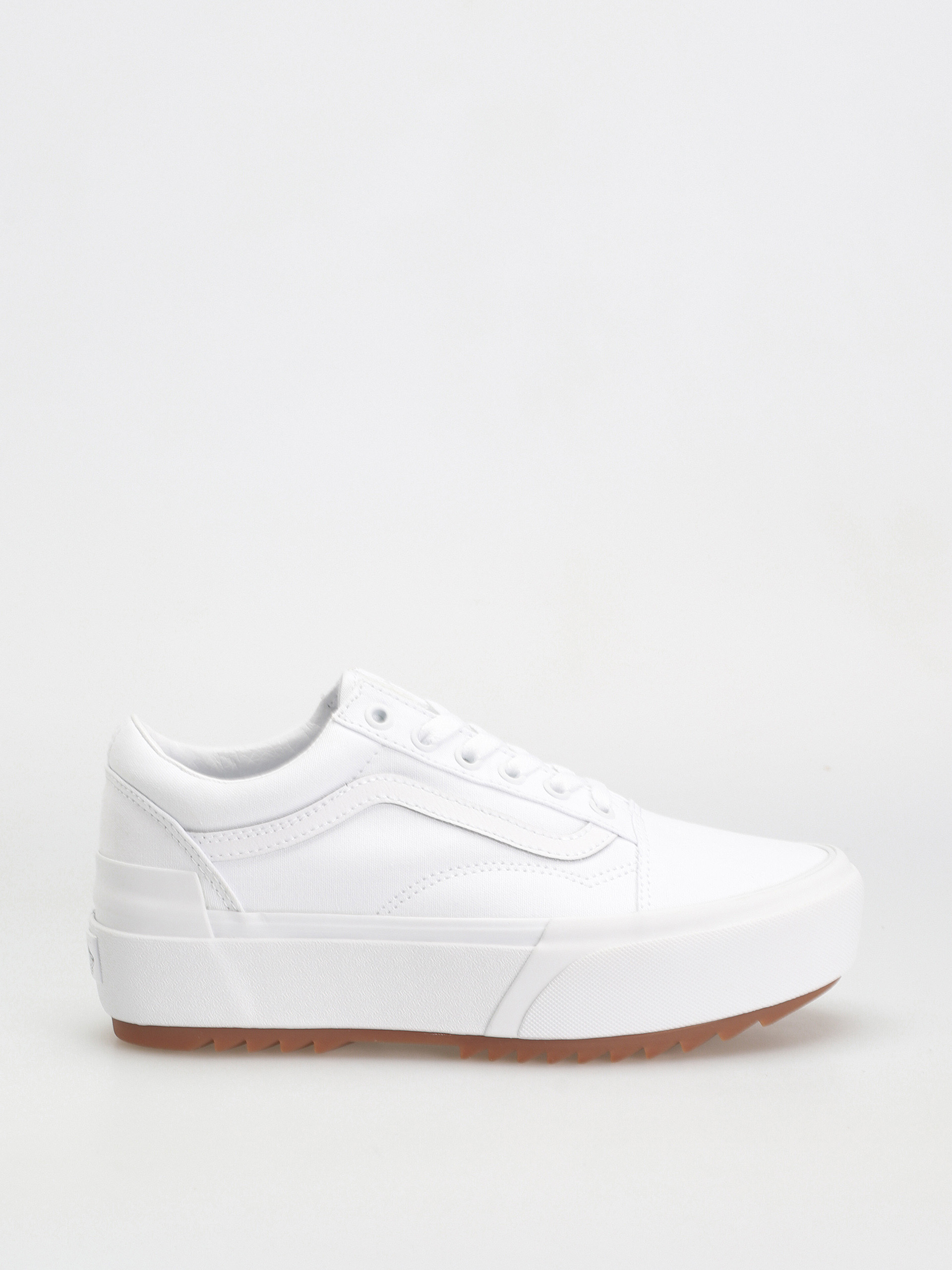 Topánky Vans Old Skool Stacked Wmn (canvas/true white)