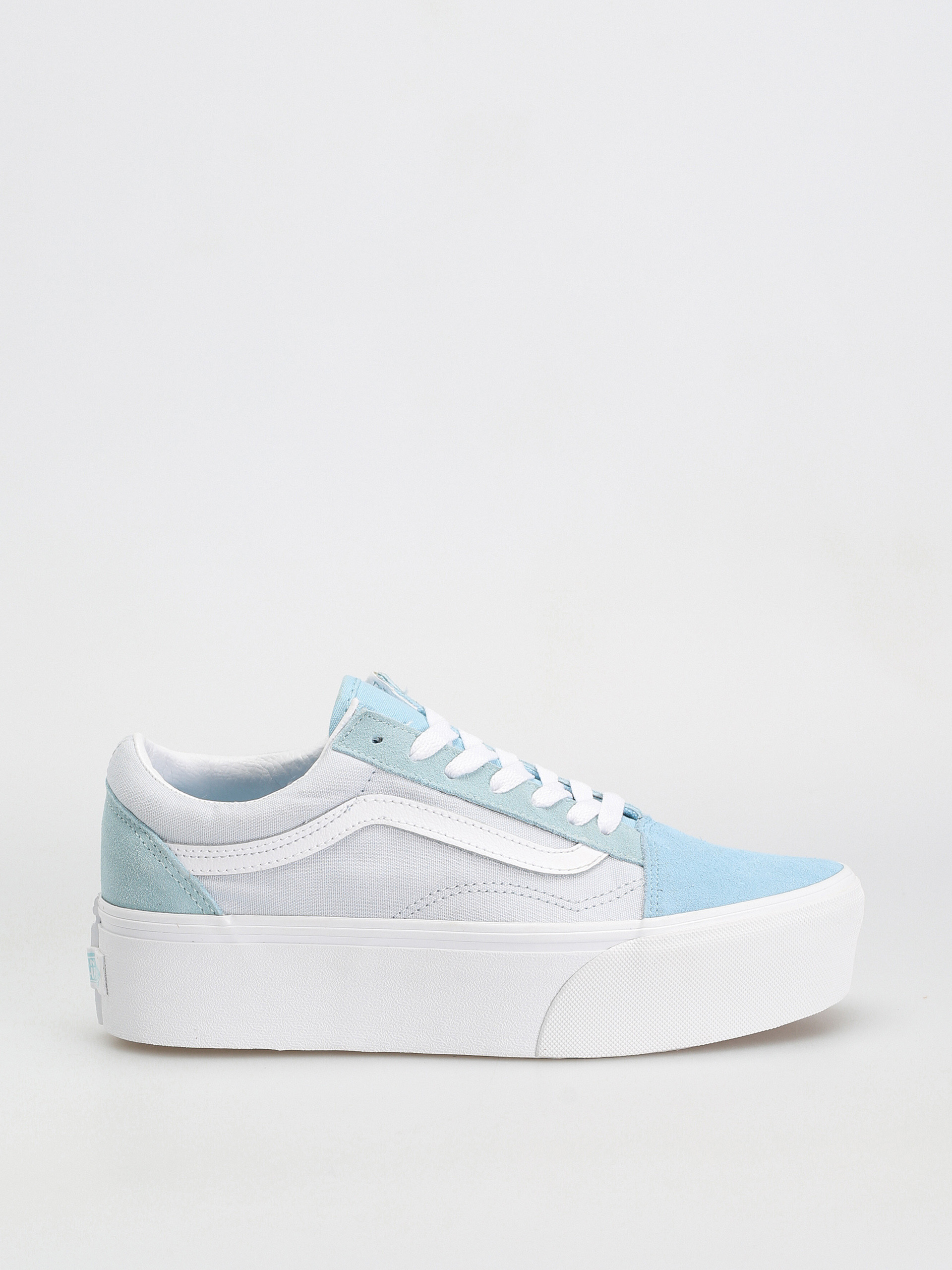 Topánky Vans Old Skool Stackform Wmn (color block blue)