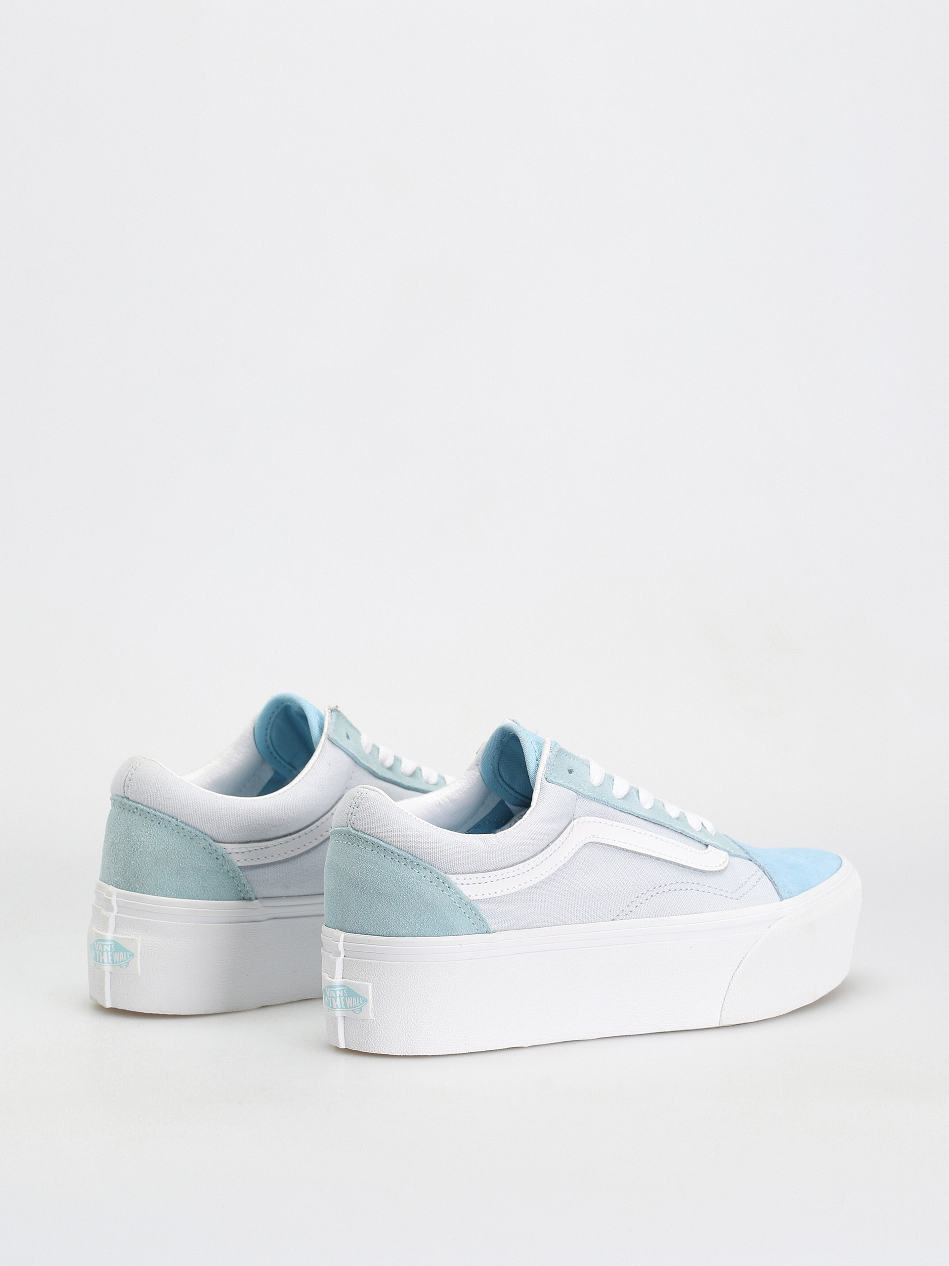 Topánky Vans Old Skool Stackform Wmn (color block blue)