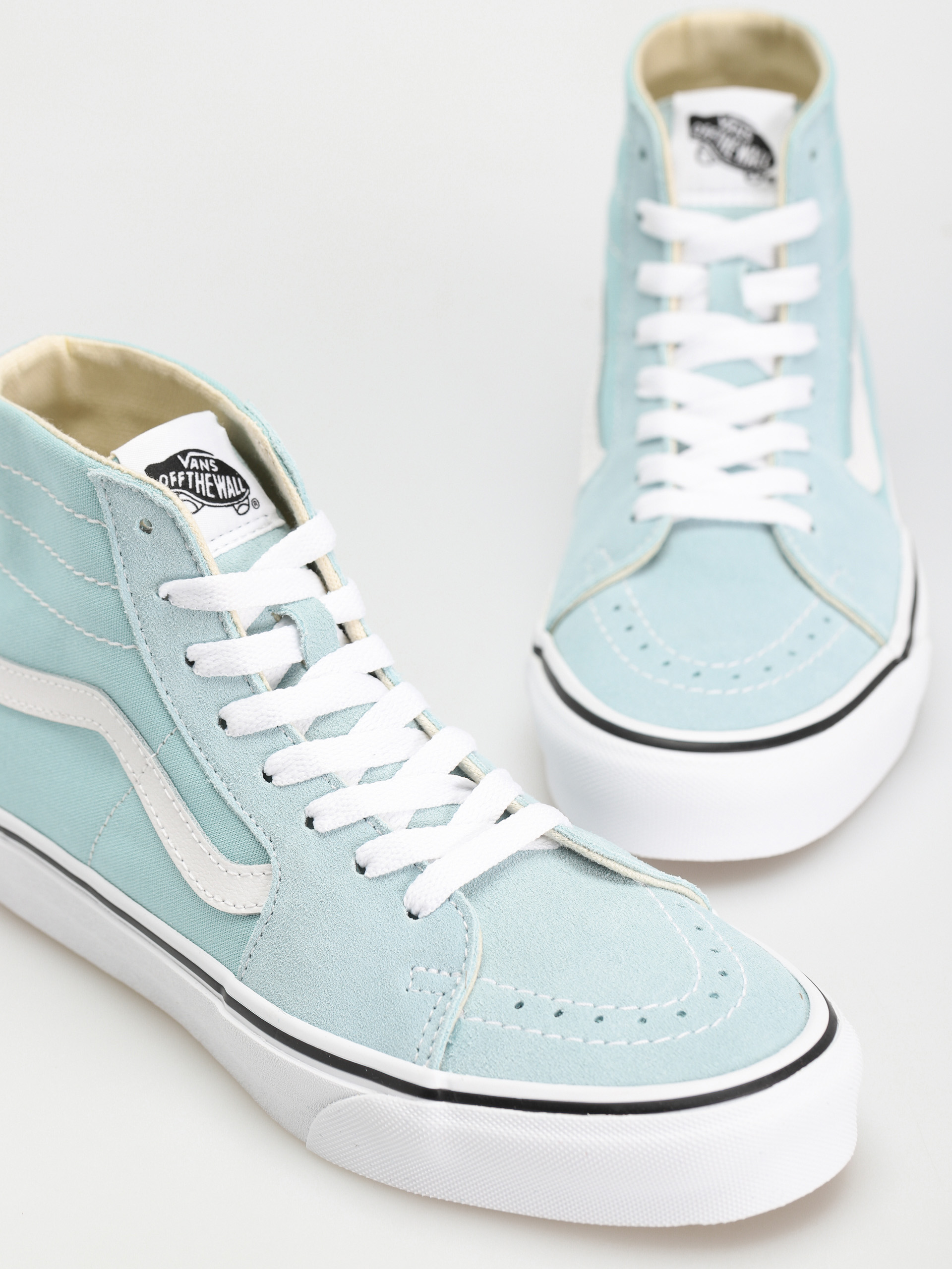 Topánky Vans Sk8 Hi Tapered Wmn (color theory canal blue)